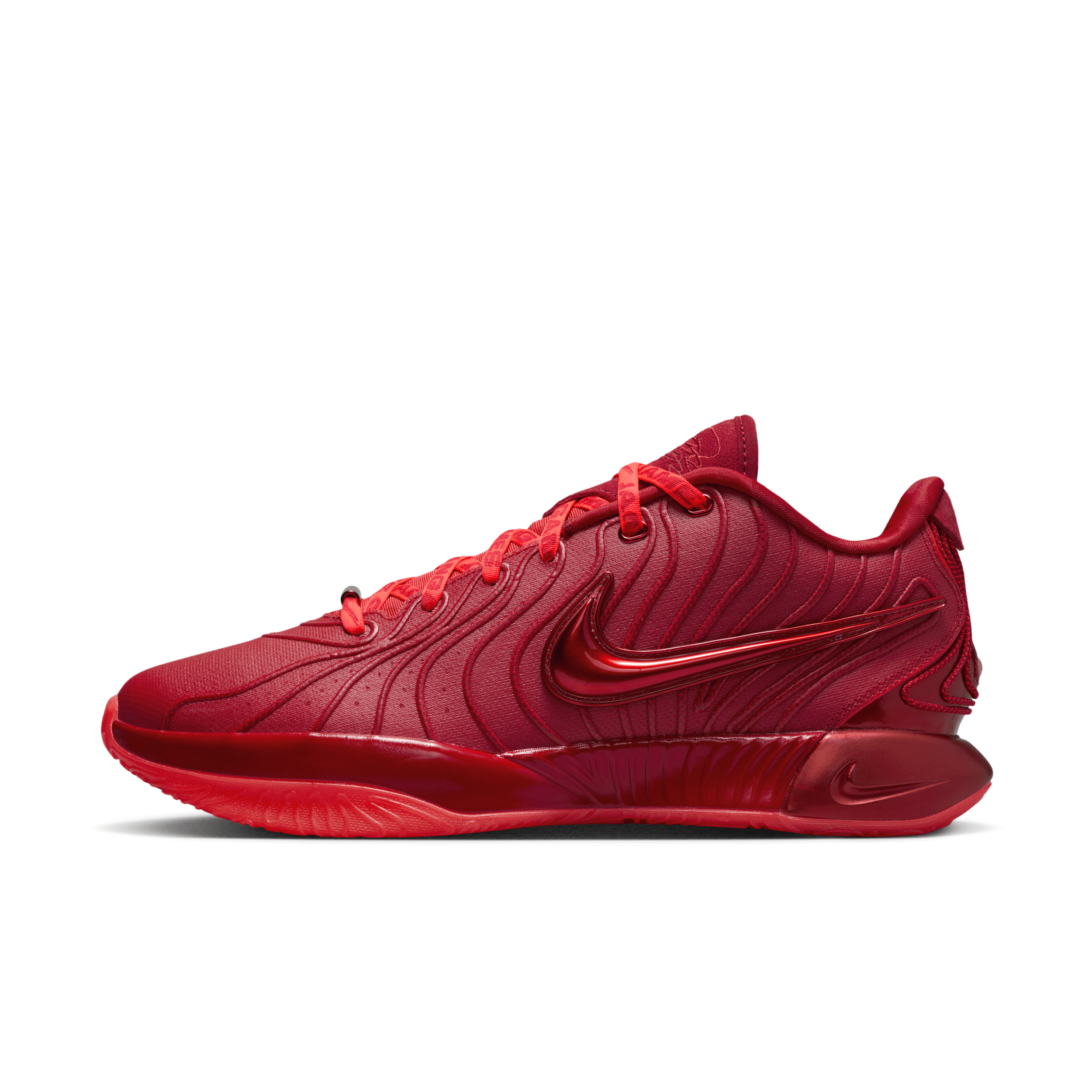 Shop Nike Men's Lebron Xxi Basketball Shoes In Red