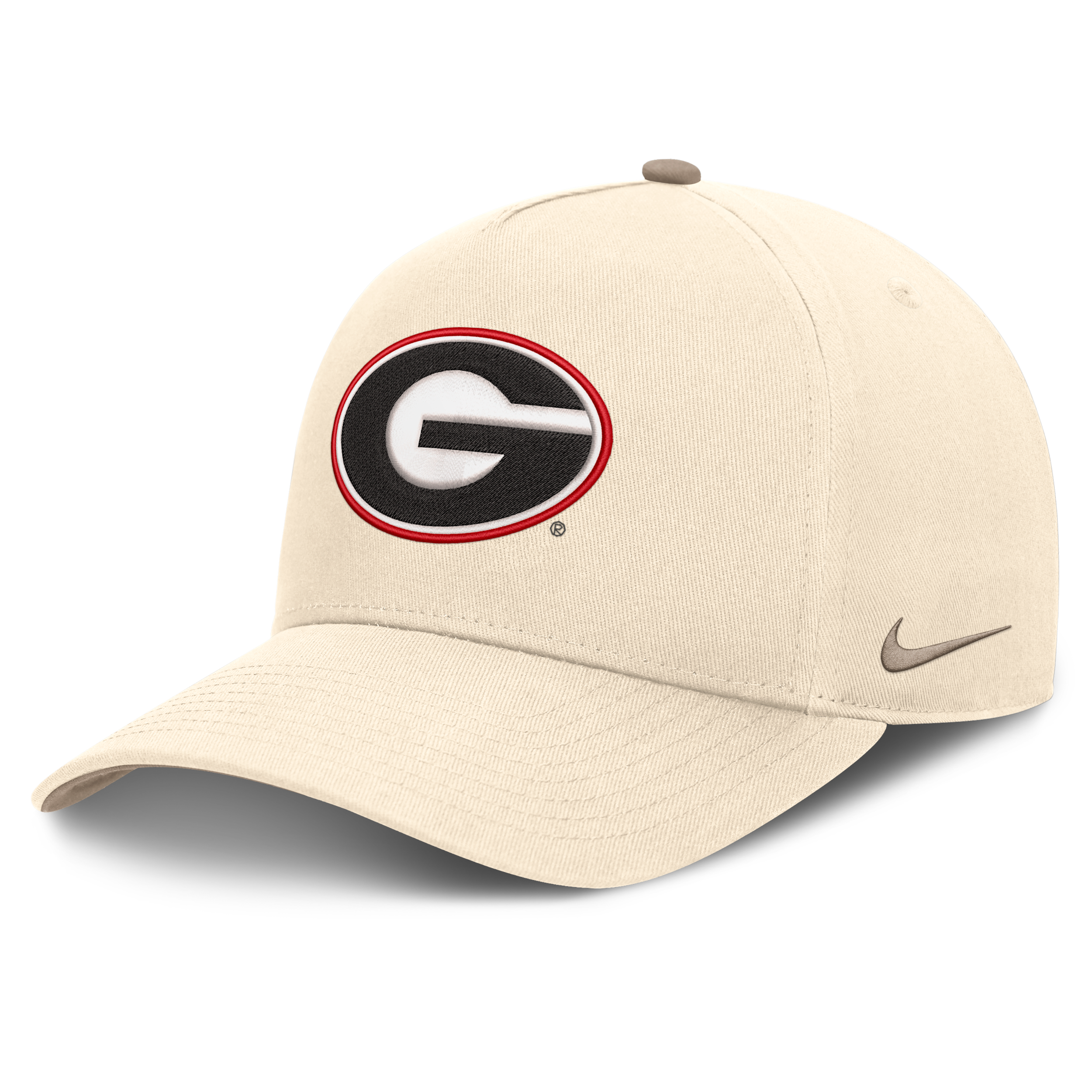 Georgia Rise Nike Men's Dri-FIT College A-Frame Adjustable Hat in Brown | NC2B0DTUGBN-M4T