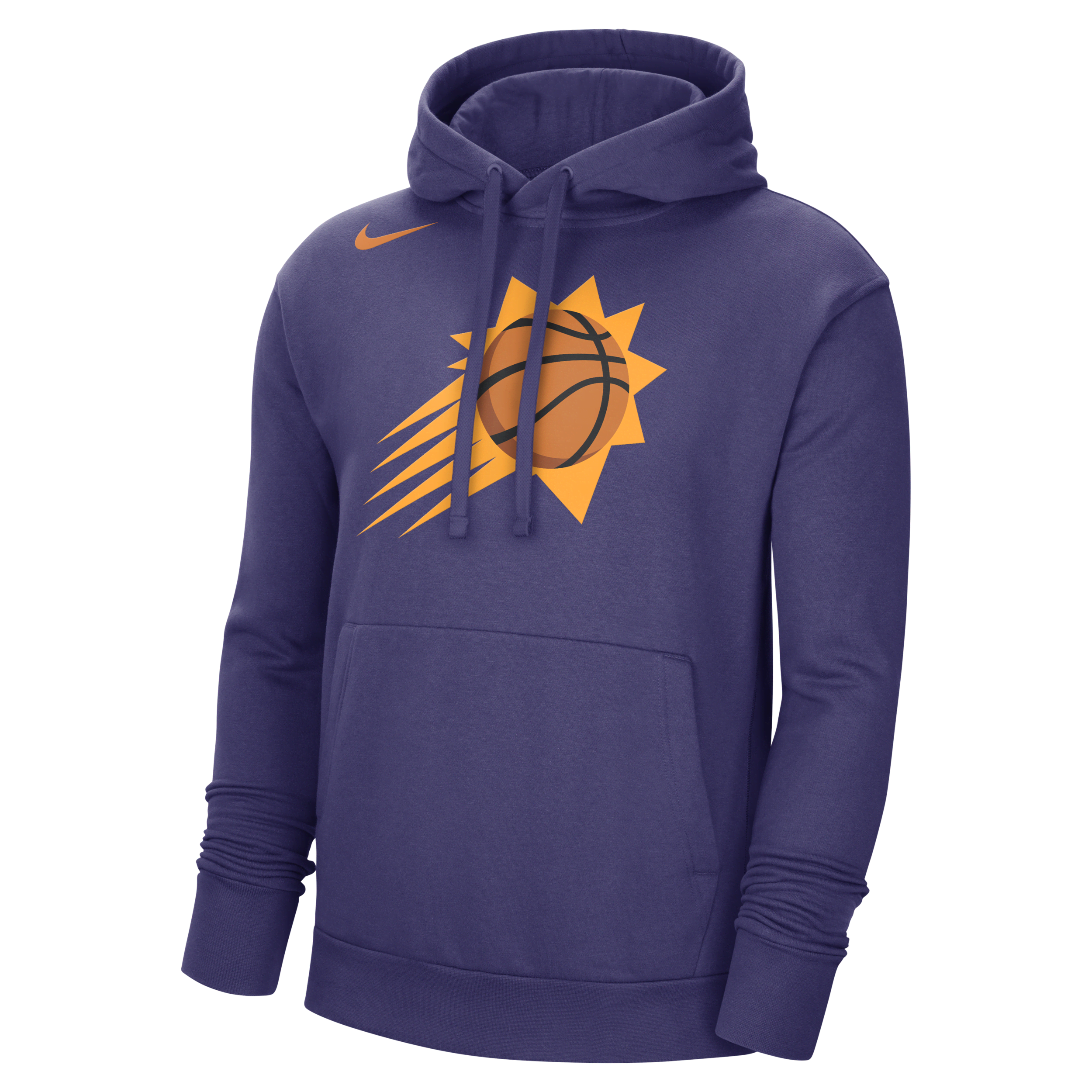 Nike Phoenix Suns  Men's Nba Fleece Pullover Hoodie In Purple