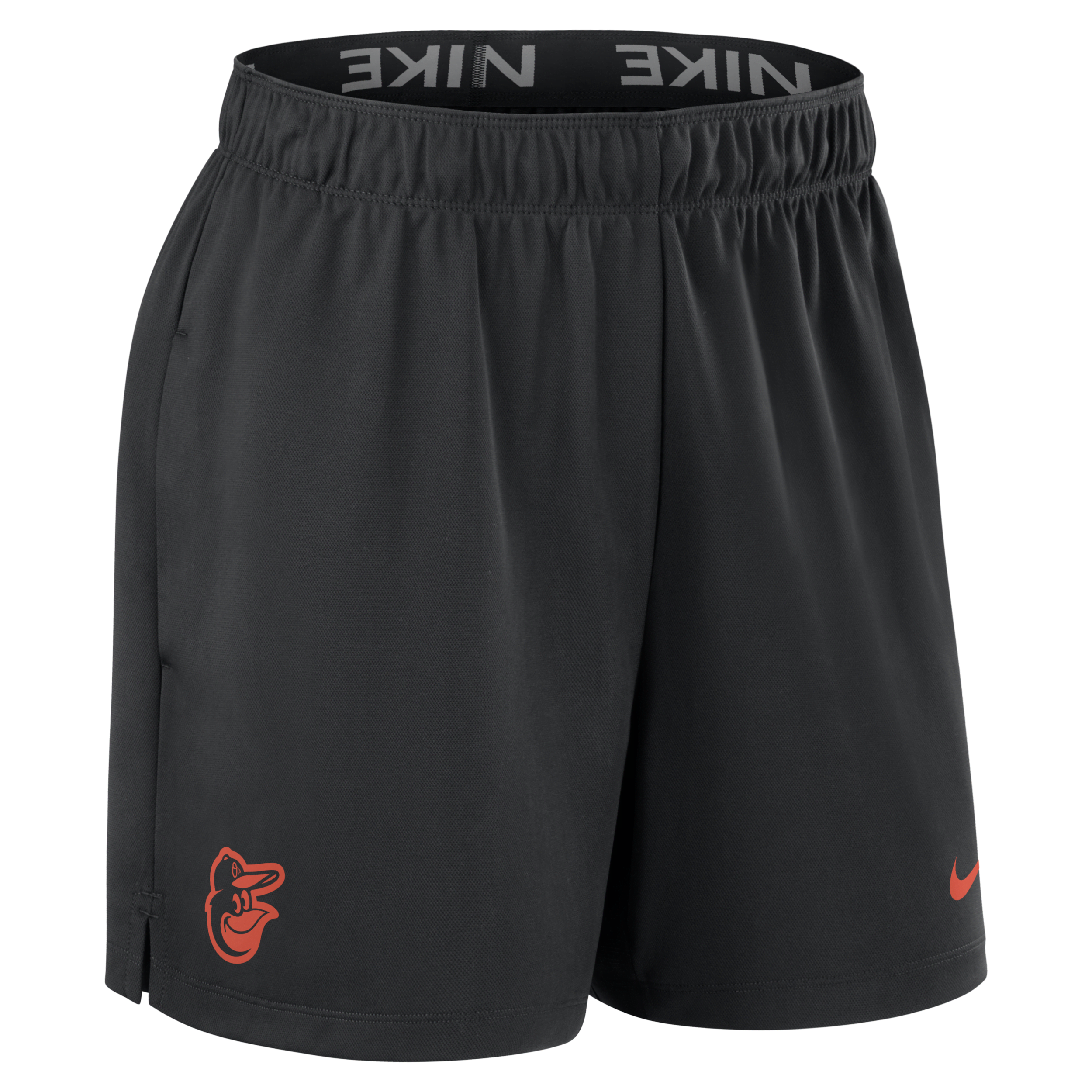 Nike Baltimore Orioles Authentic Collection Practice  Women's Dri-fit Mlb Shorts In Black