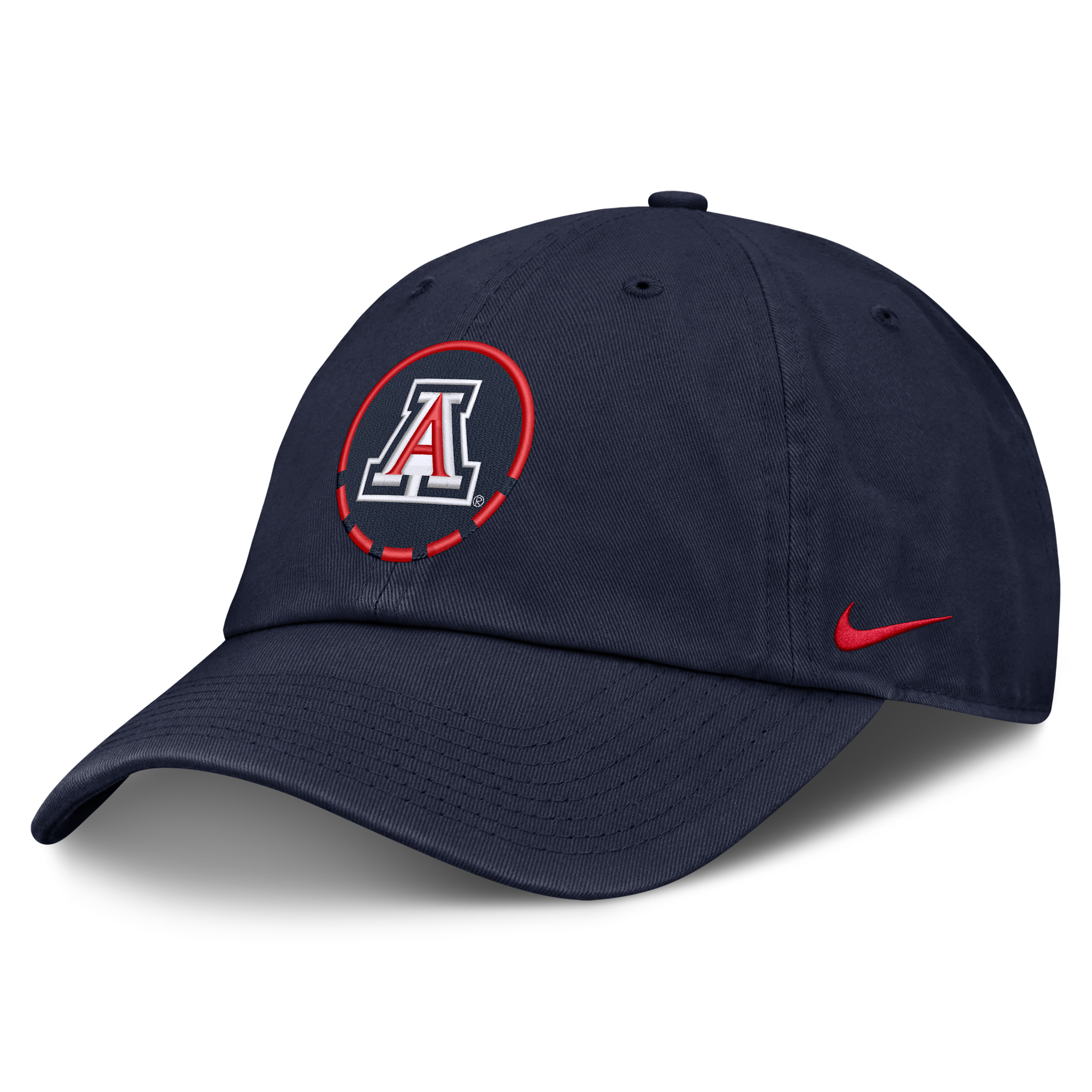 Arizona Natural Club Nike Men's College Adjustable Hat in Blue | NC0141SUAN-YW8