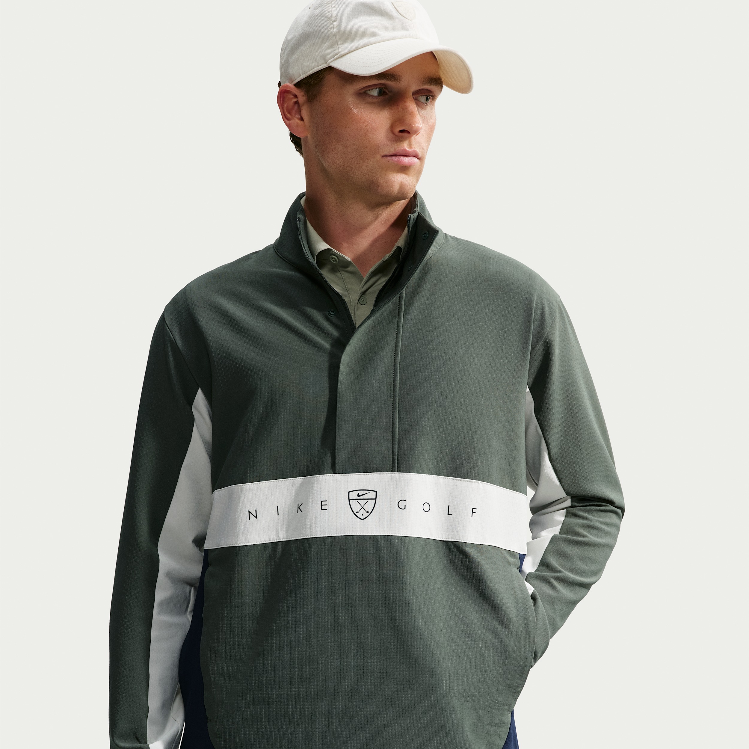 Nike Men's Repel Golf Jacket in Green | IO0711-303