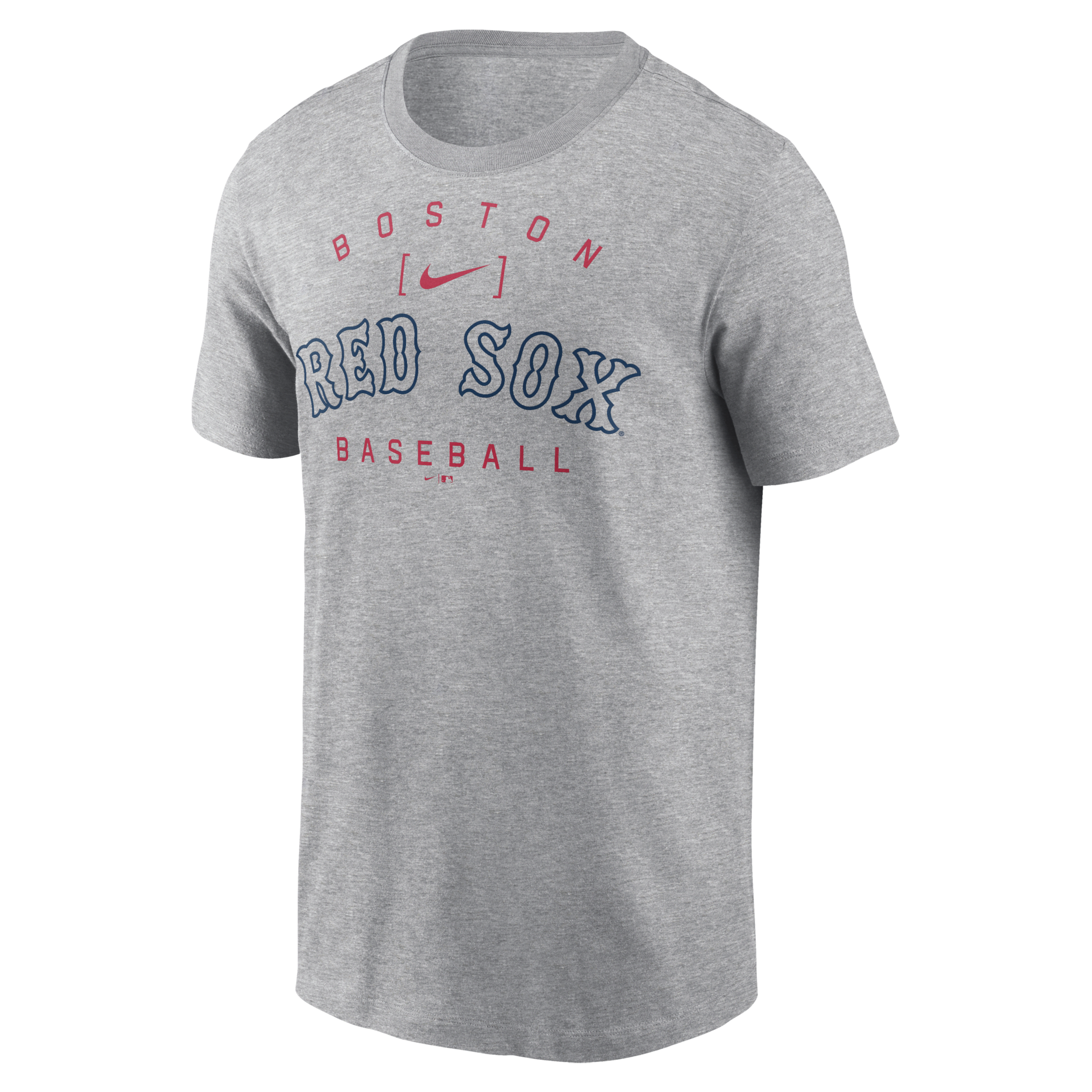 Shop Nike Boston Red Sox Home Team Athletic Arch  Men's Mlb T-shirt In Grey