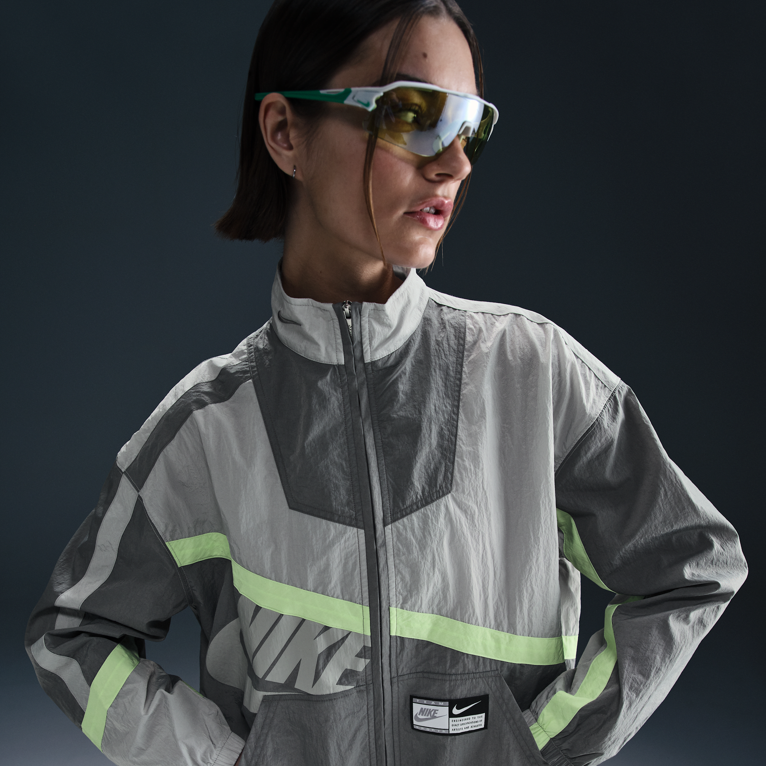 Nike Sportswear Street Water Repellent Jacket In Grey