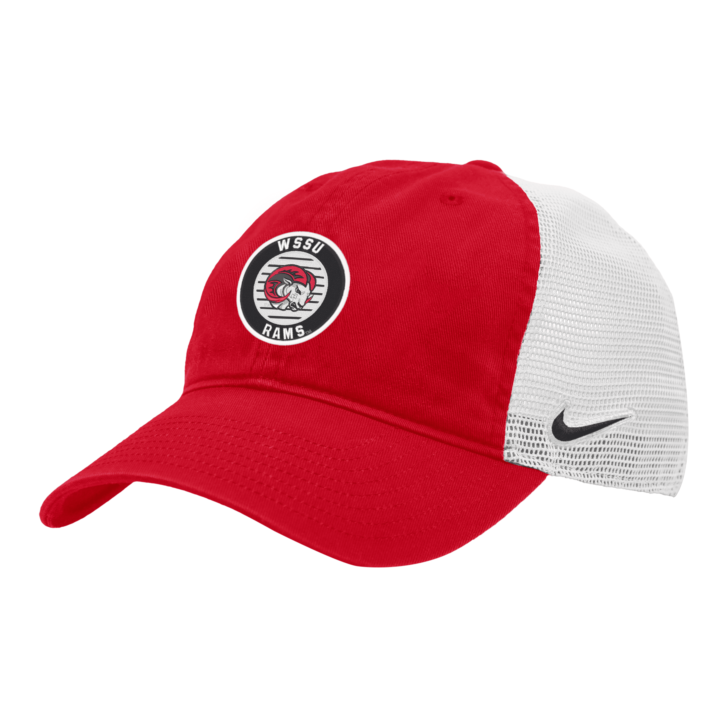 Nike Winston-salem Heritage86  Unisex College Trucker Hat In Red