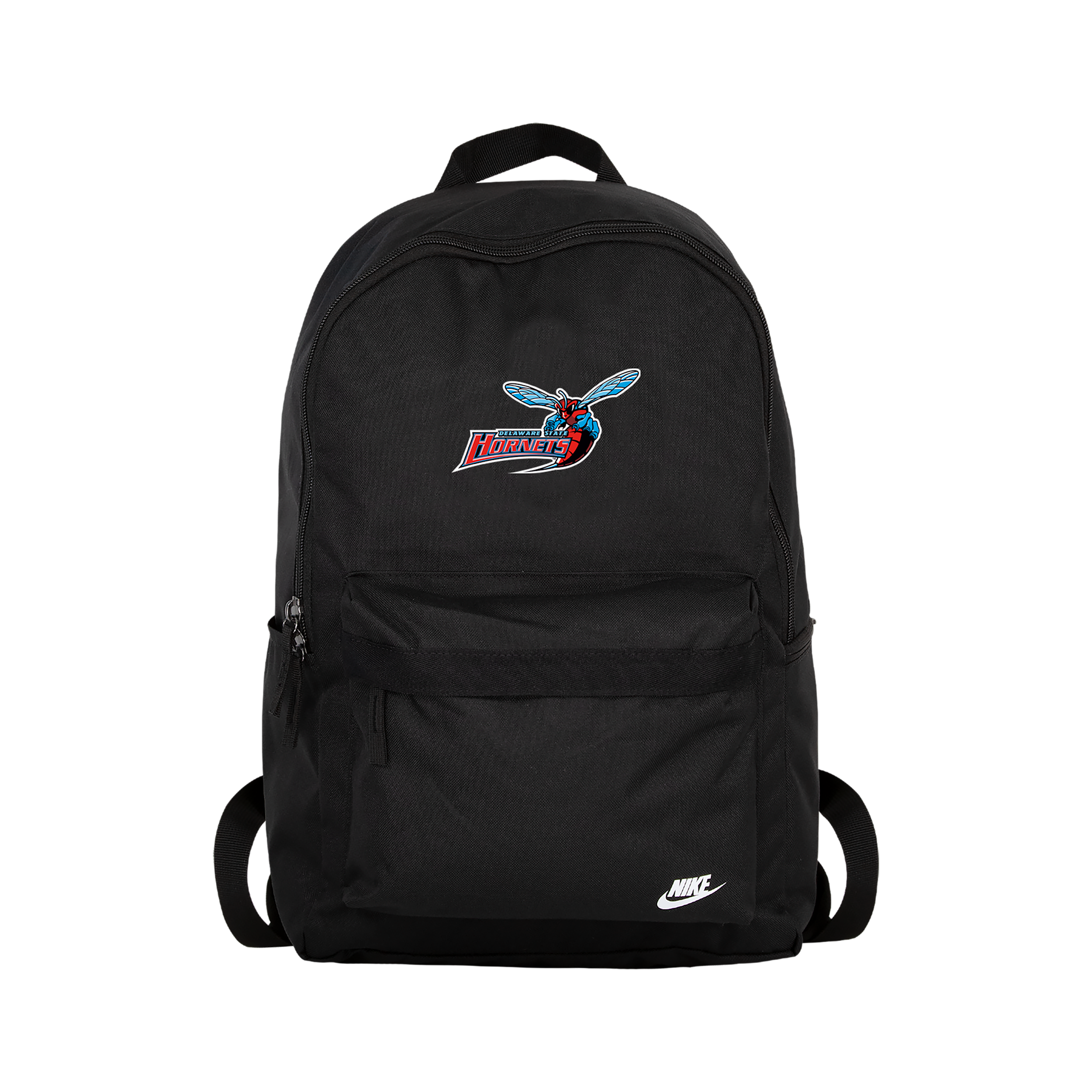 Nike Delaware State Unisex College Heritage Backpack In Black