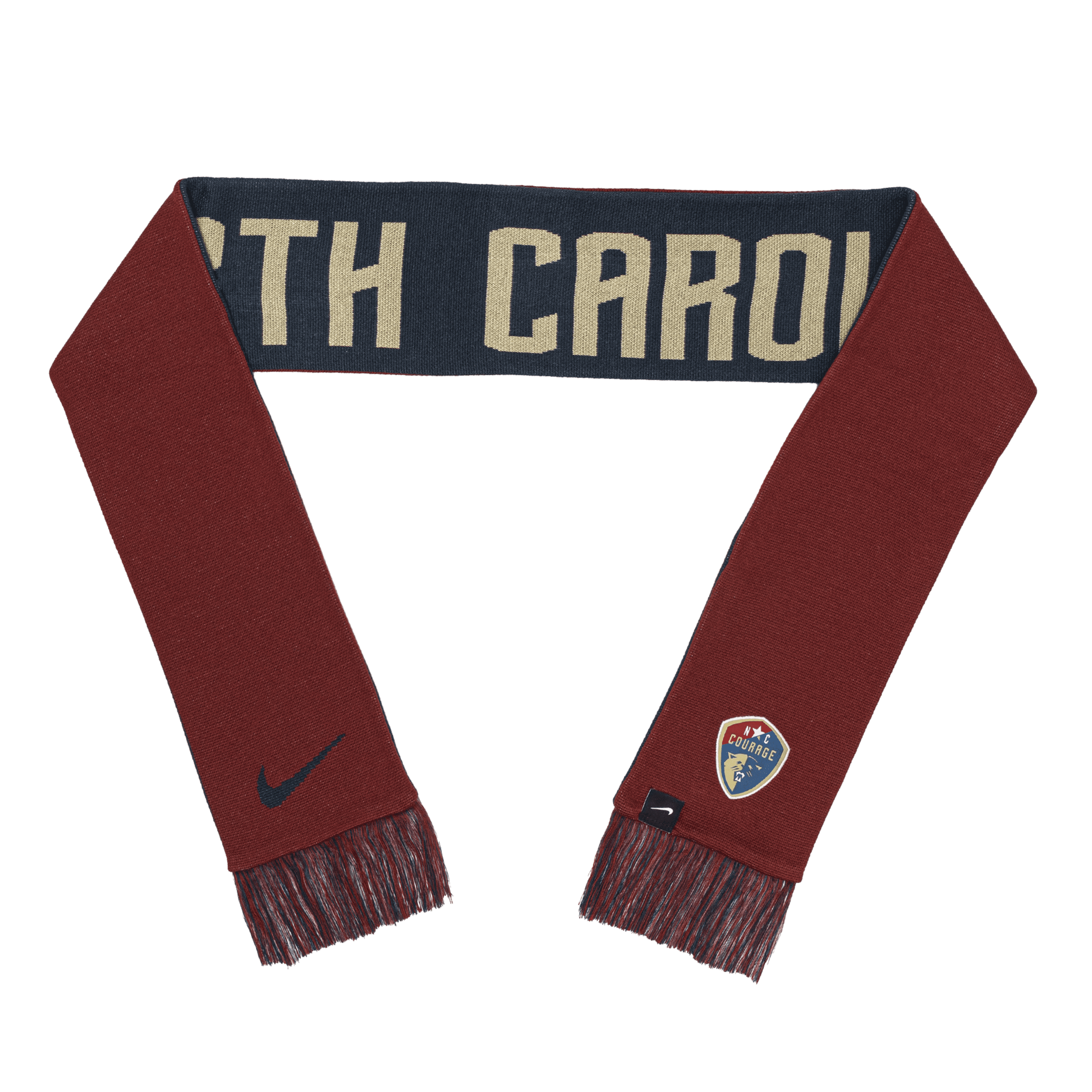 Nike North Carolina Courage  Unisex Soccer Scarf In Red
