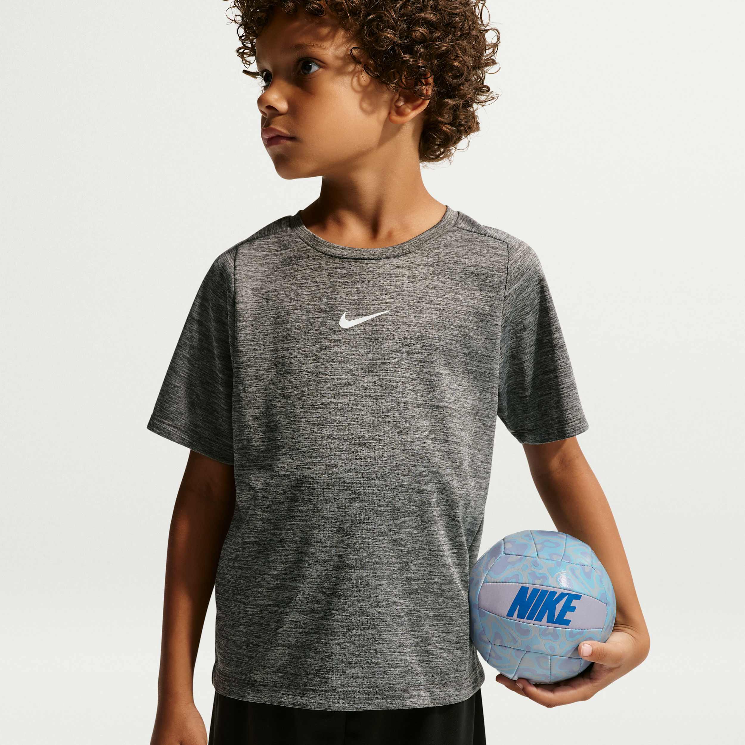 Nike Mini Volleyball, Kids, Size 3, Glacier Blue/Still Blue/Pacific Blue