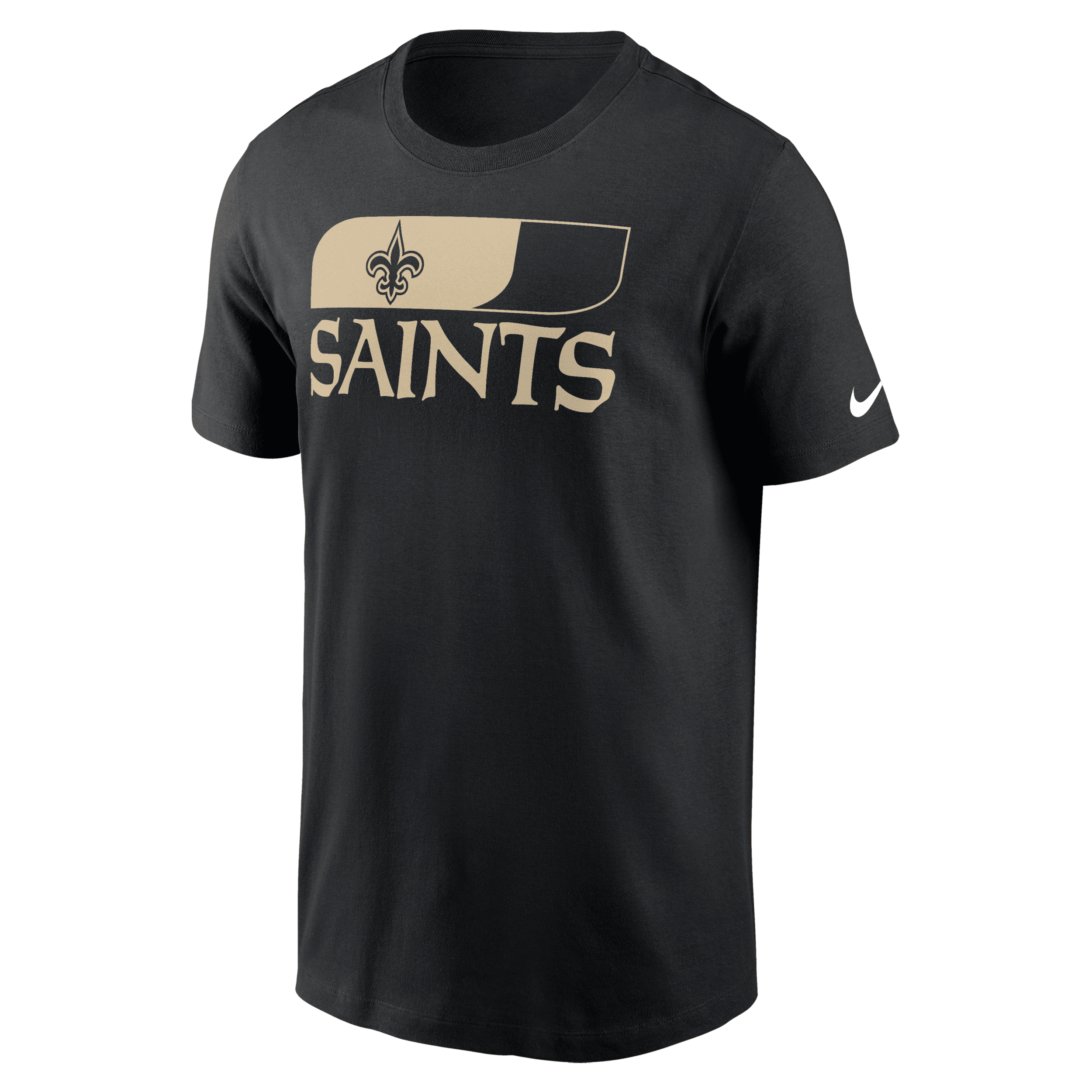 Nike Men's Black New Orleans Saints Air Essential T-shirt In Black