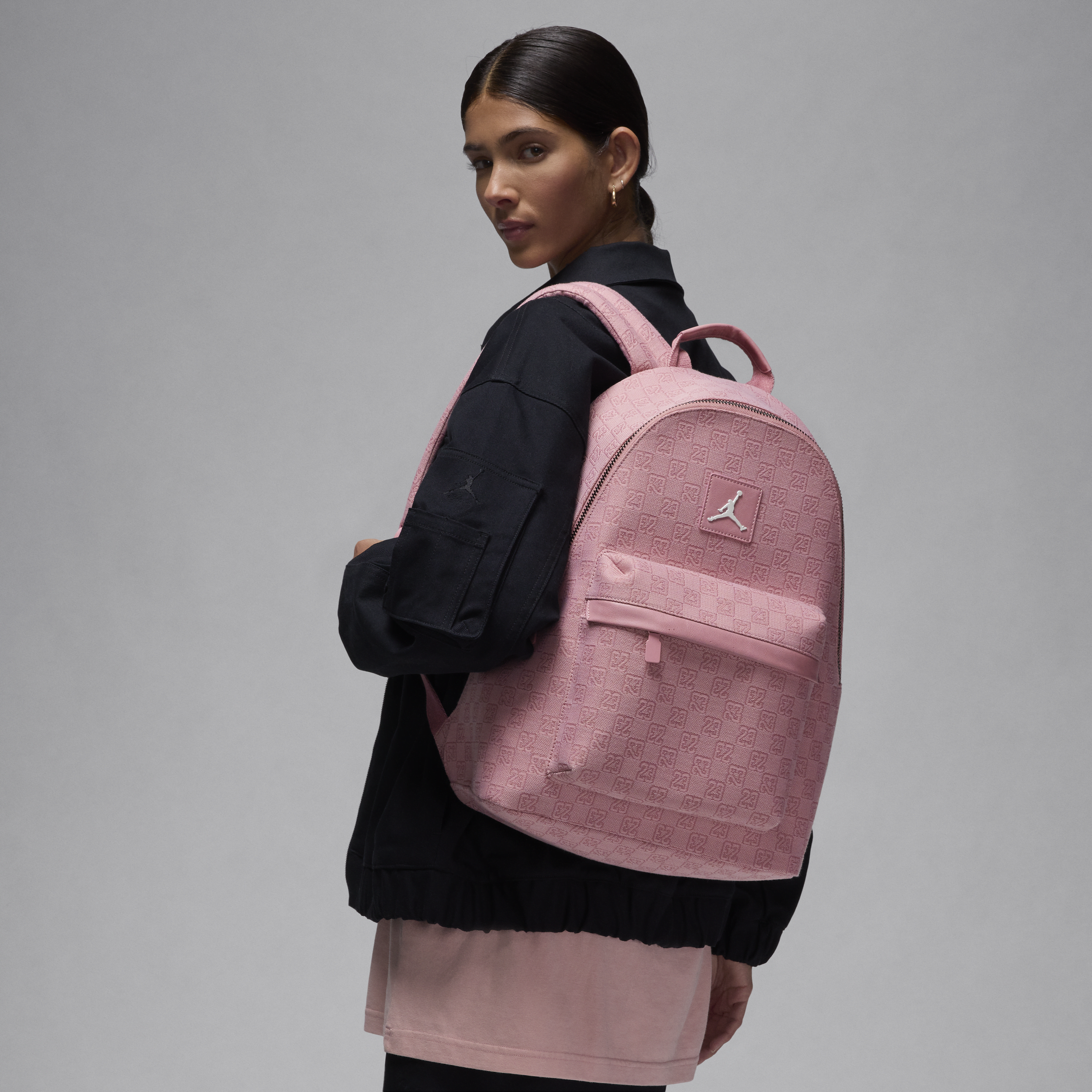 Shop Jordan Women's  Monogram Backpack (25l) In Pink