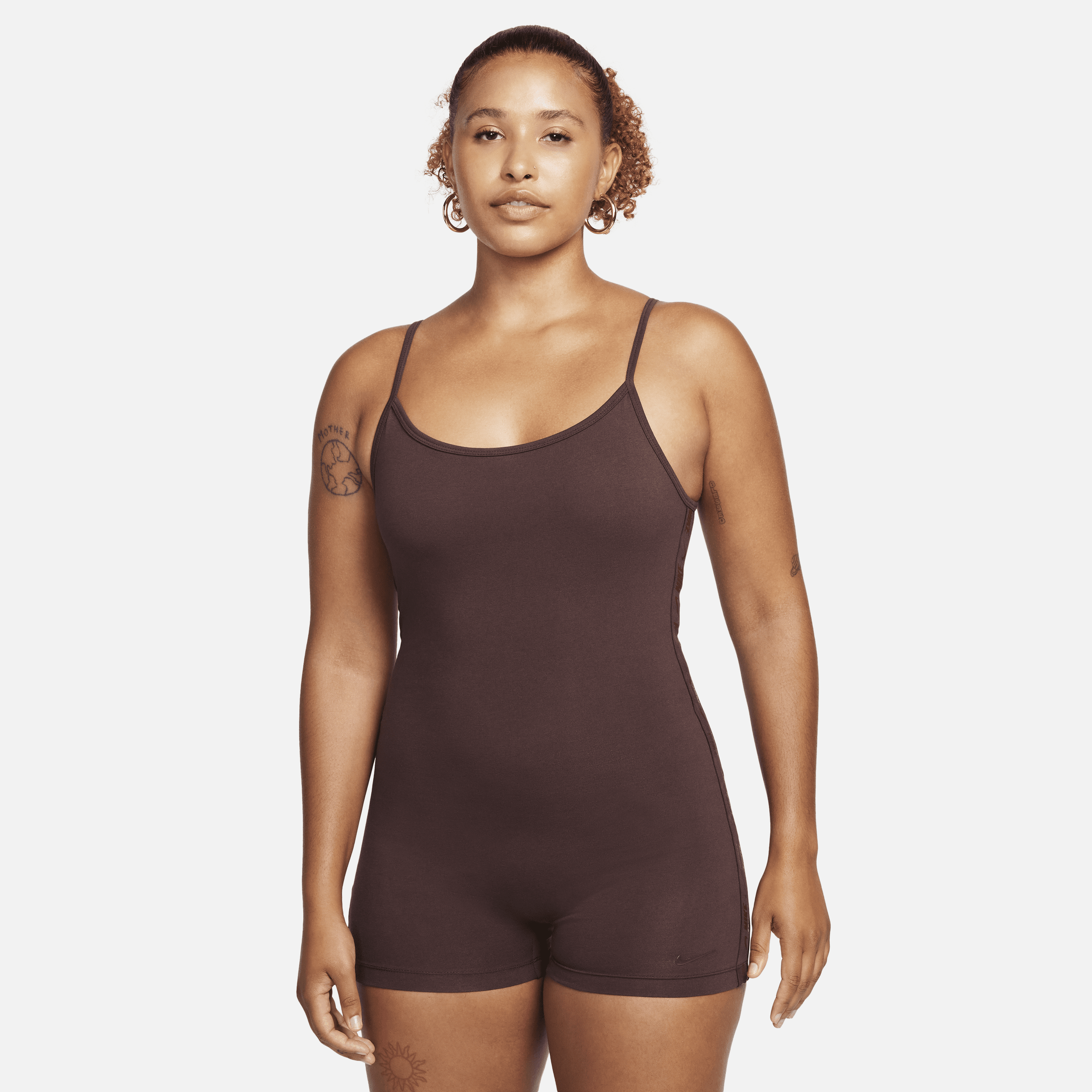 Shop Nike Women's  Sportswear Bodysuit In Brown