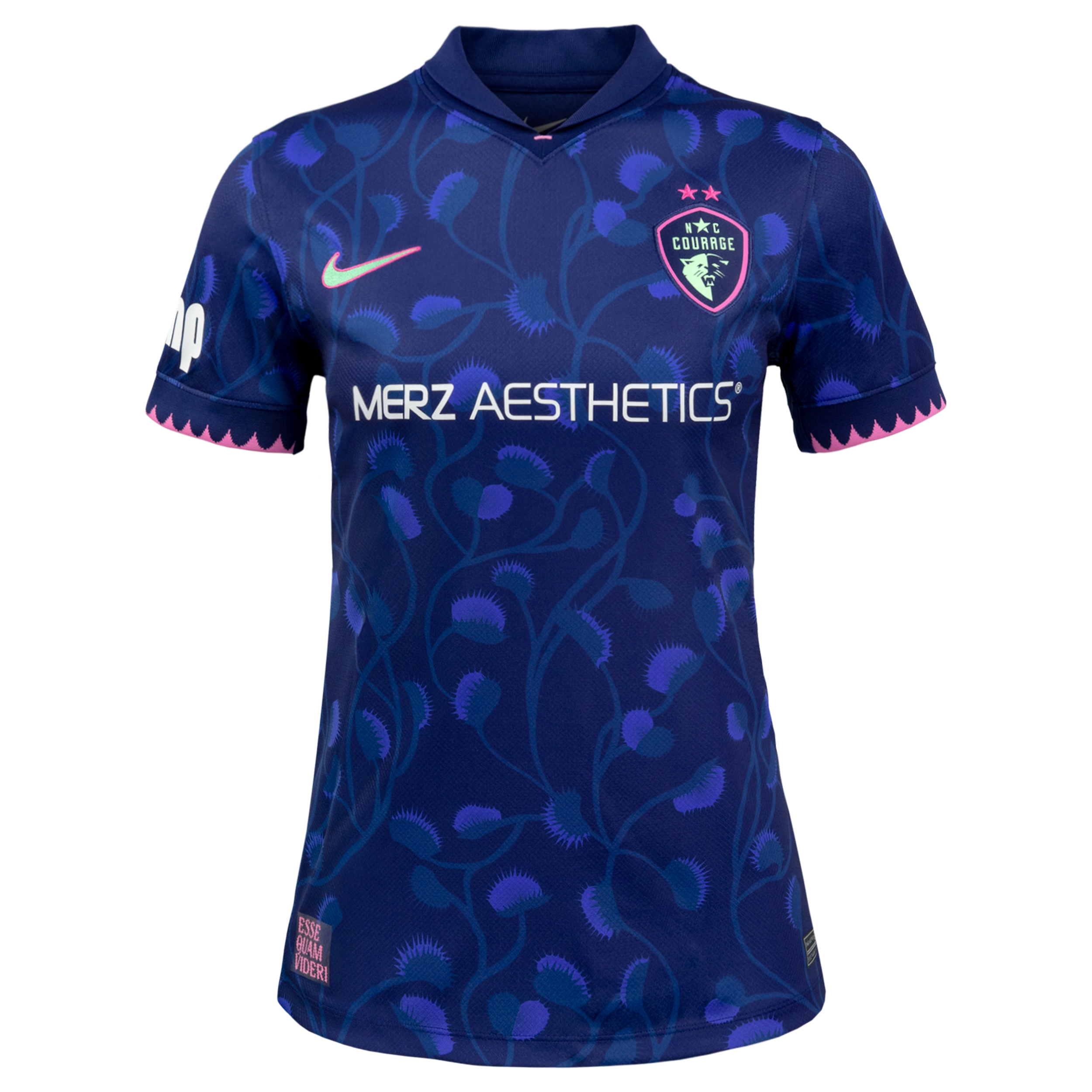 North Carolina Courage Stadium Away Nike Women's Dri-FIT NWSL Replica Jersey in Blue | P35564NCCS26-BVD