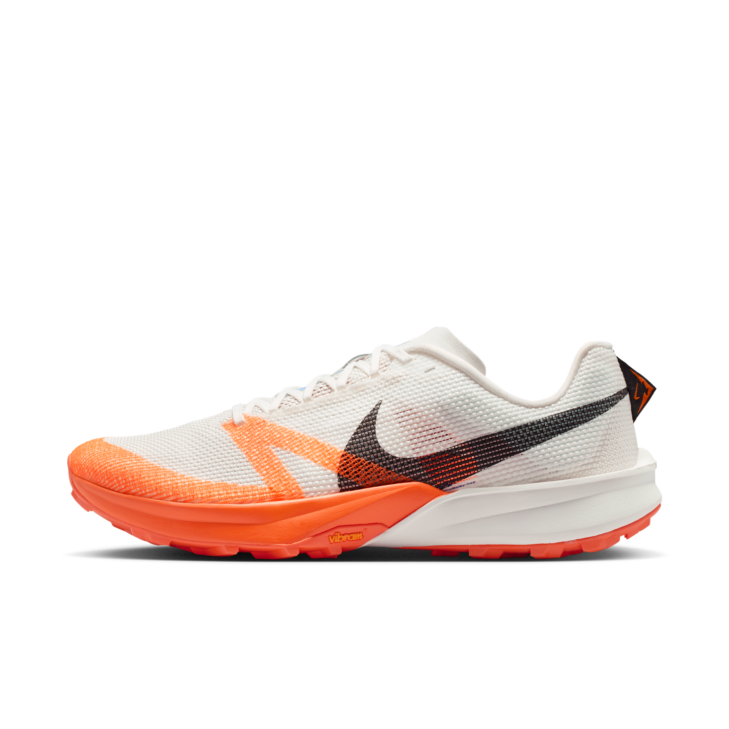 Nike Men's Kiger 10 Trail Running Shoes, Summit White/Black/Orange