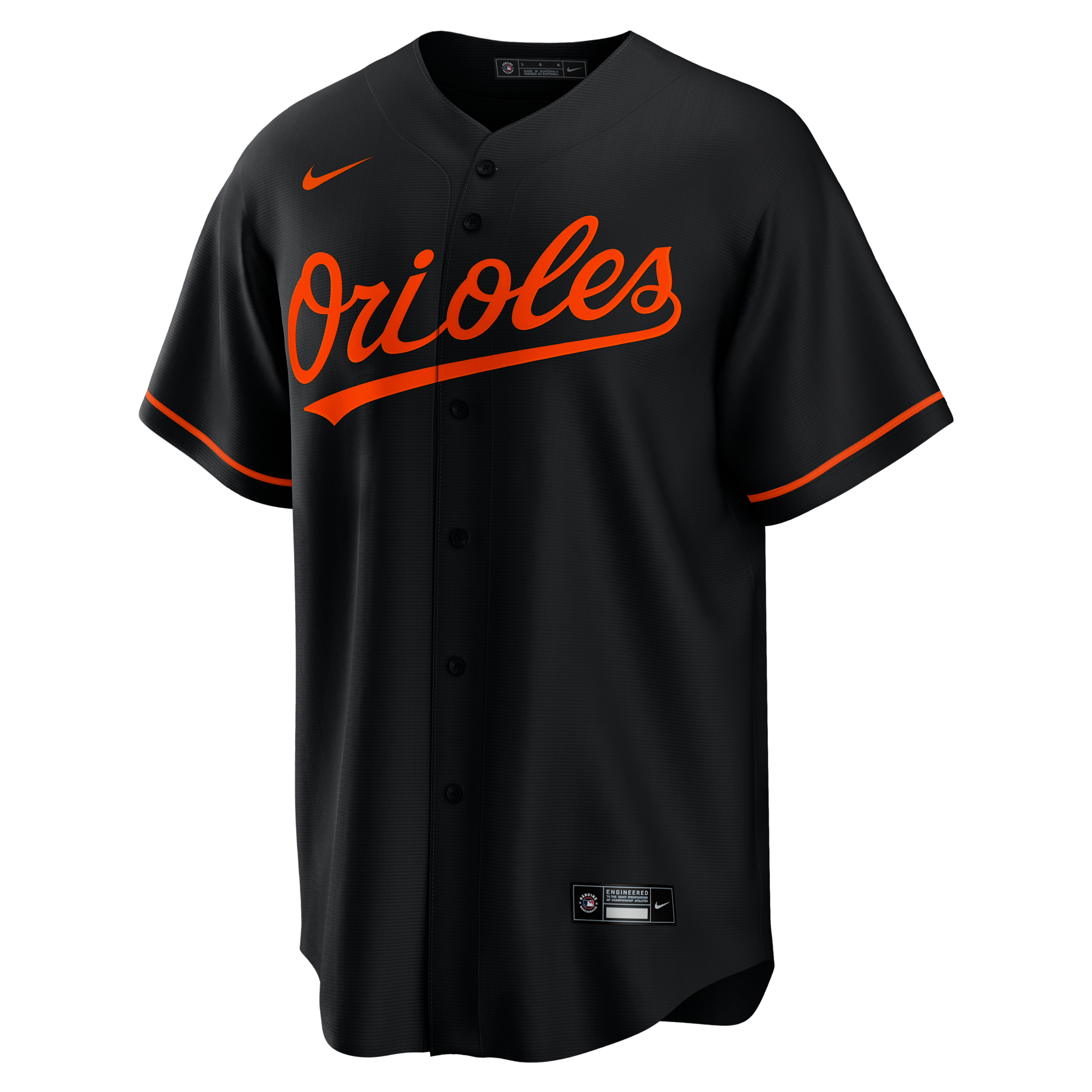 Pete Alonso Baltimore Orioles Nike Men's MLB Replica Jersey in Black | T770OLB3BO7-WBF
