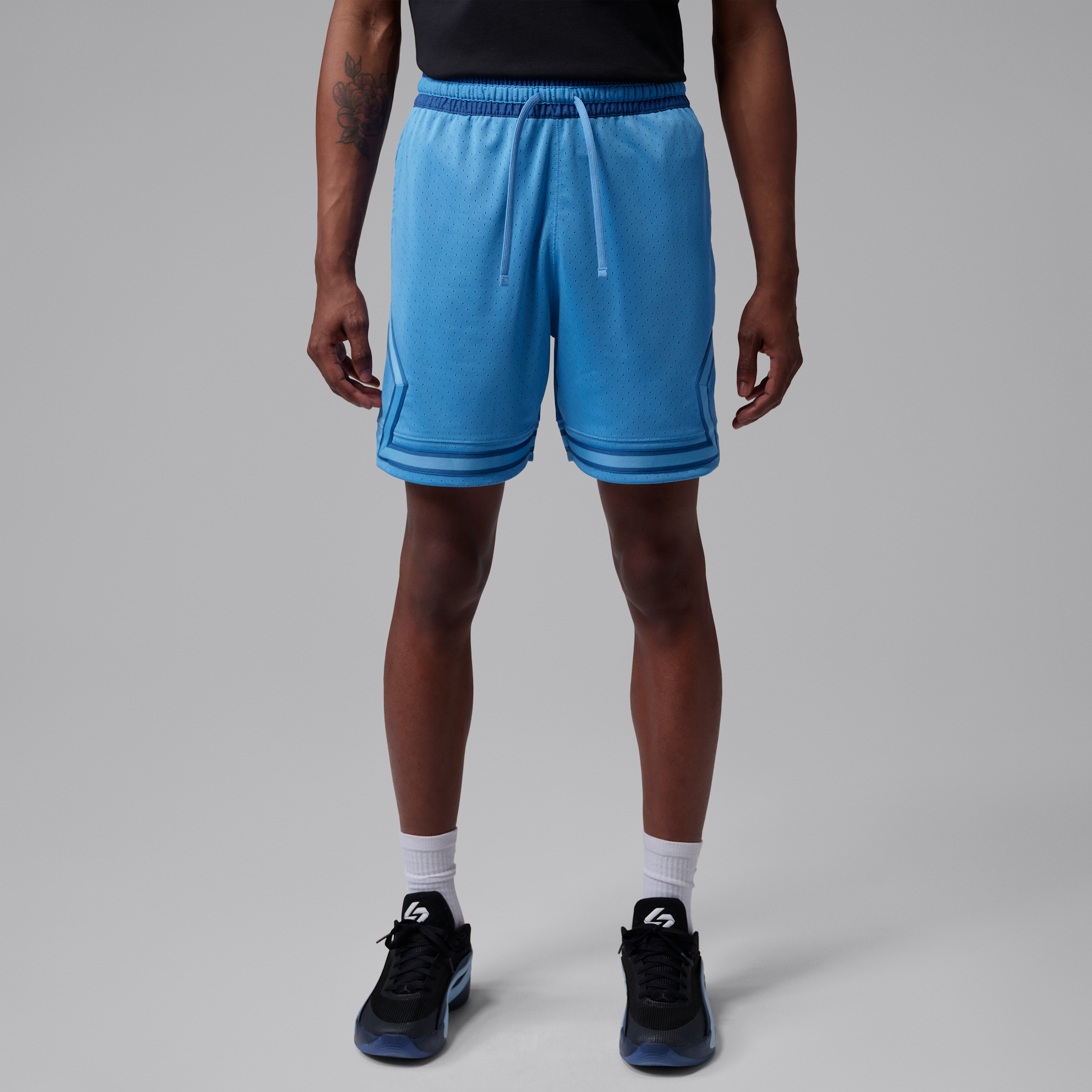 Men's Jordan Sport Dri-FIT 7" Mesh Diamond Shorts in Blue | HF9910-484