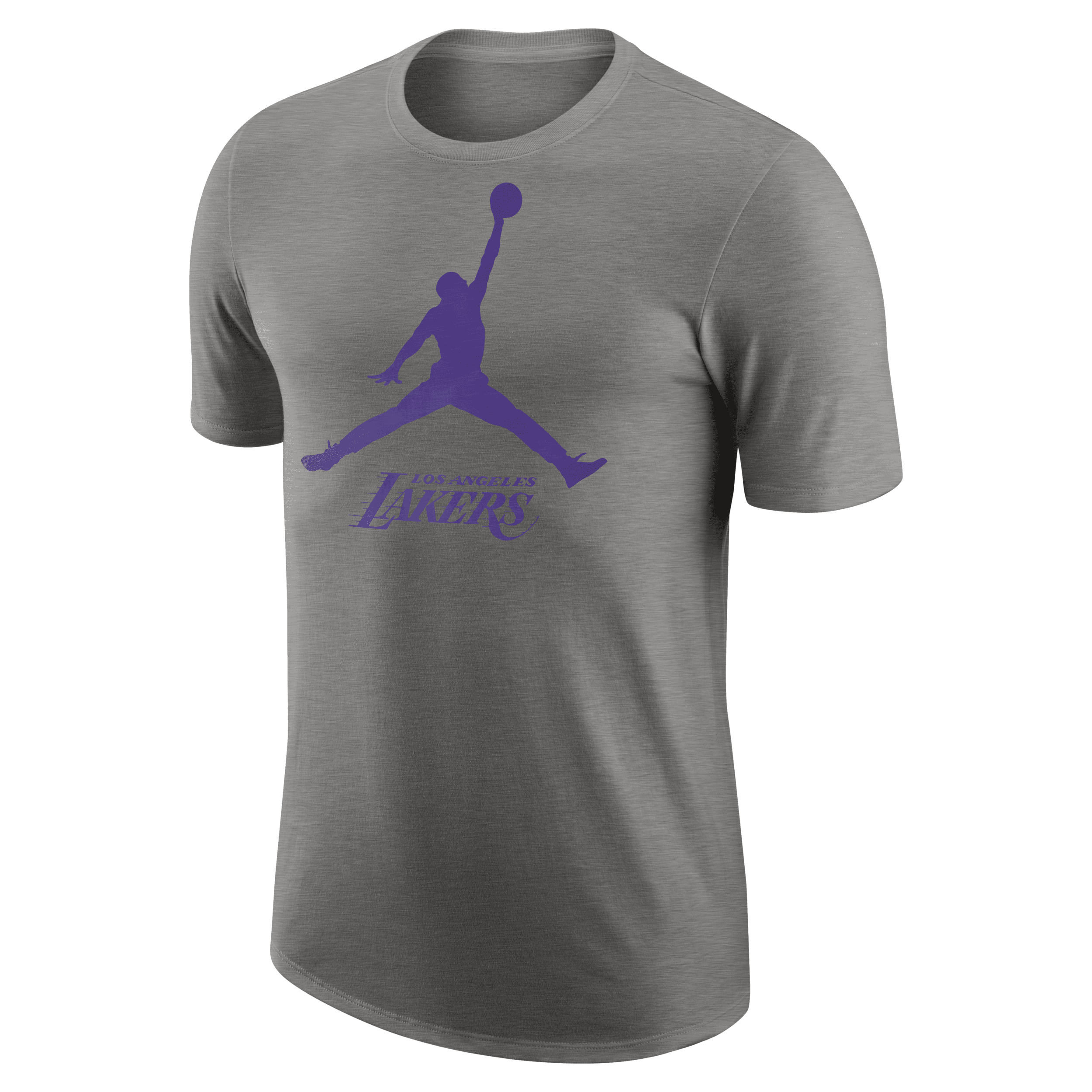 Jordan Men's Los Angeles Lakers Essential  Nba T-shirt In Grey