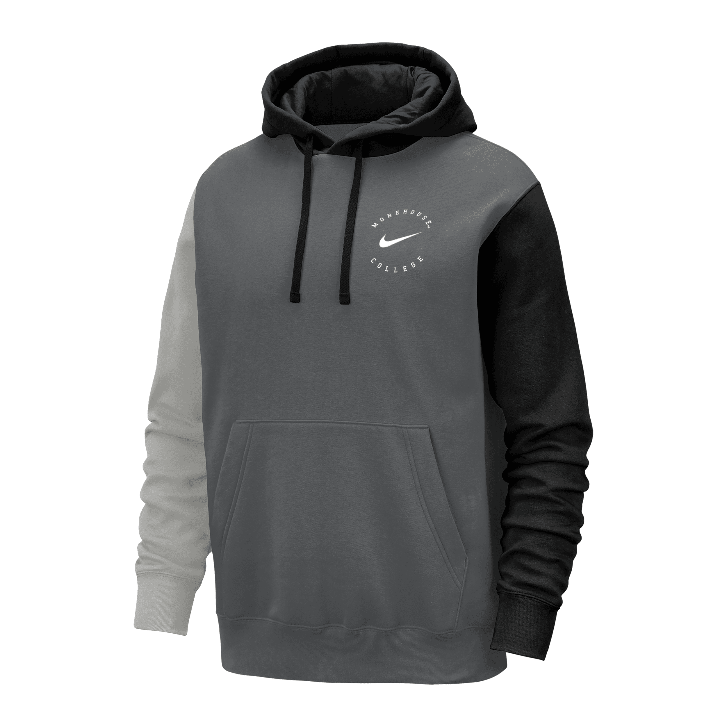 Nike Morehouse Club Fleece  Men's College Hoodie In Grey