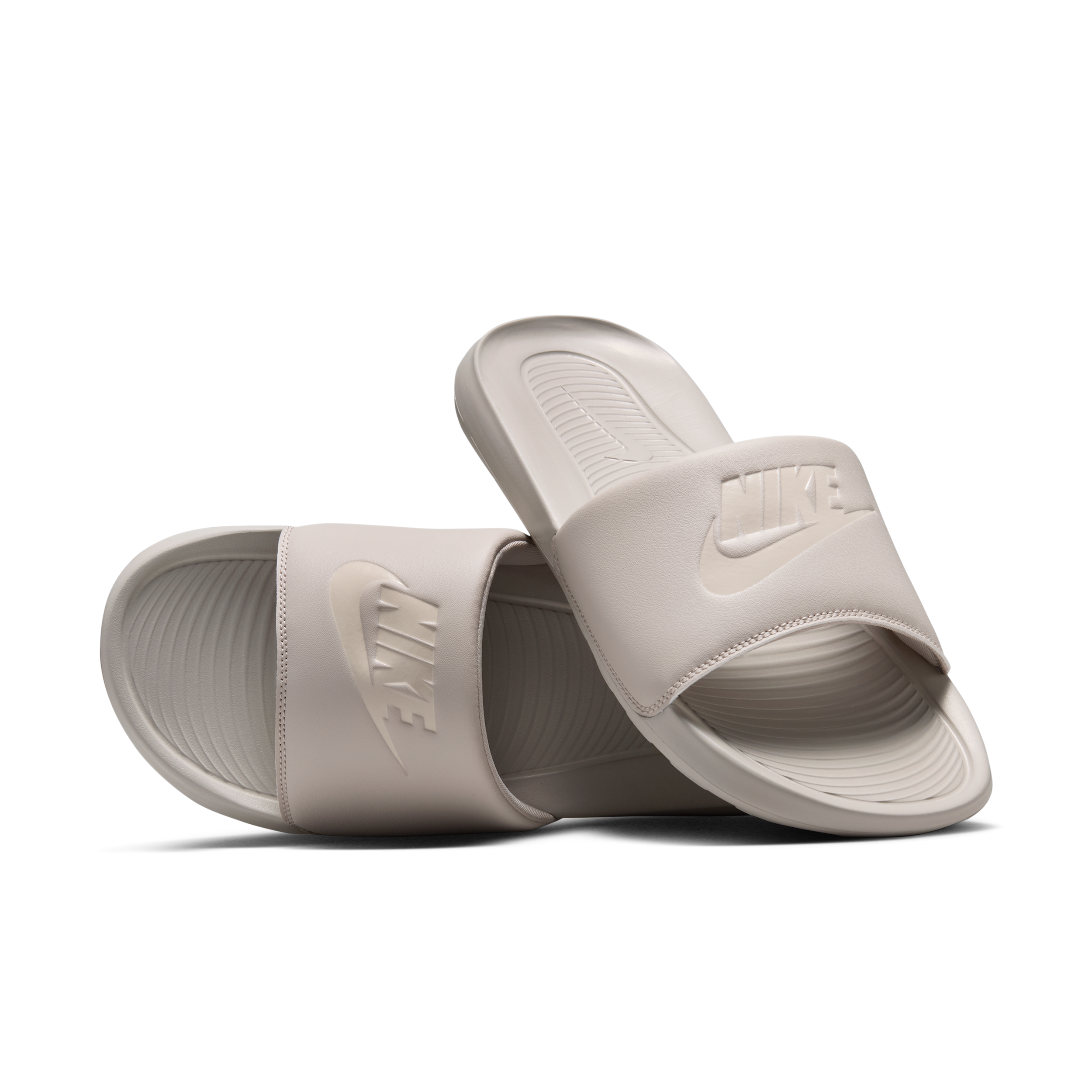 Nike Men's Victori One Slides in Brown | CN9675-201