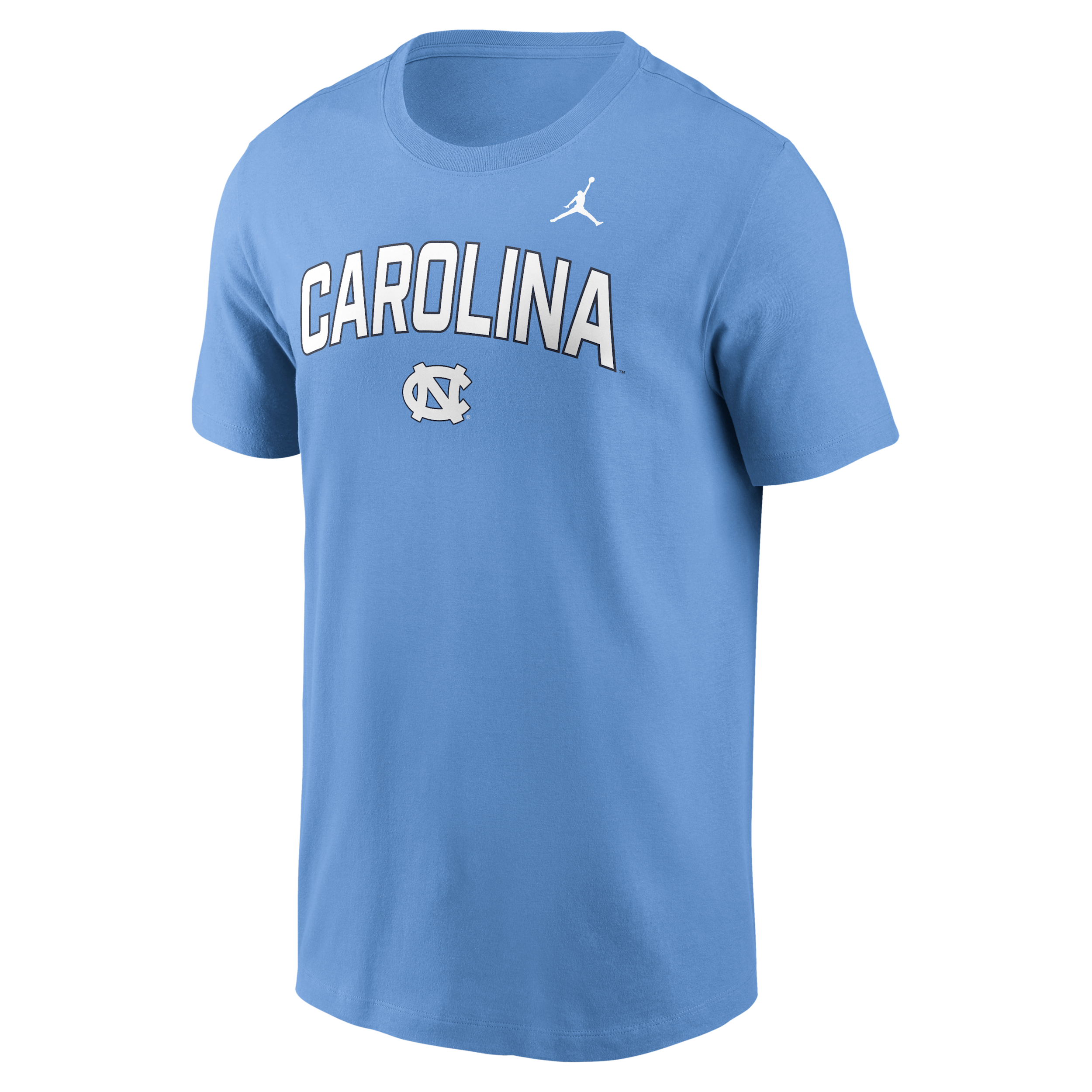 Jordan Men's Carolina Blue North Carolina Tar Heels Primetime Arch Stack T-shirt