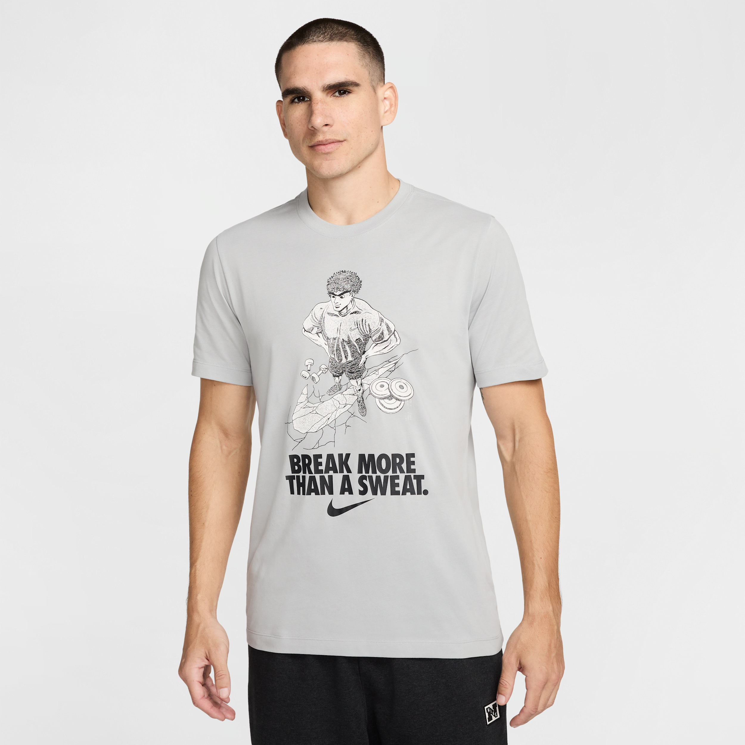 NIKE MEN'S DRI-FIT FITNESS T-SHIRT