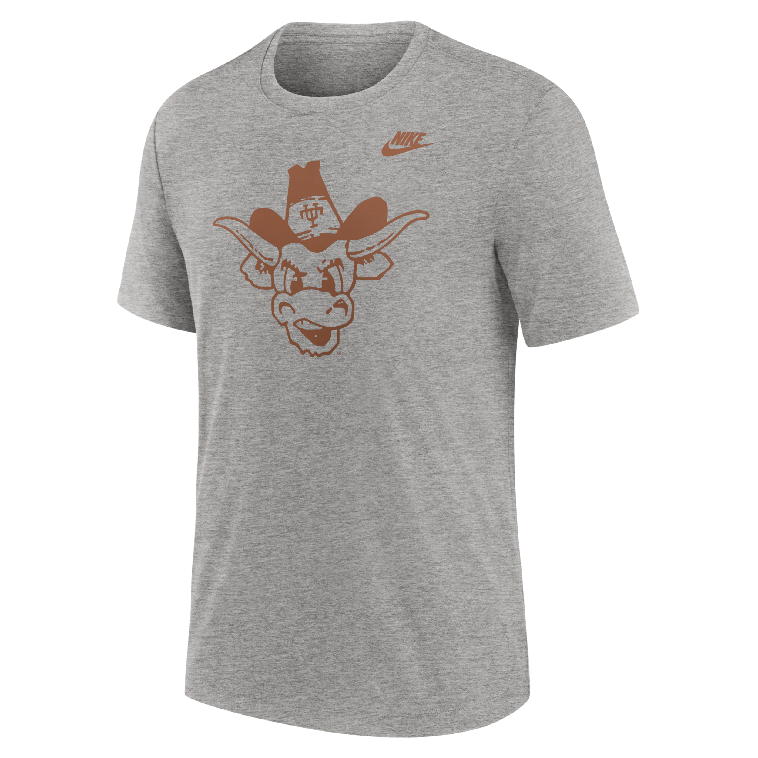 Nike Texas Longhorns Blitz Evergreen Legacy Primary  Men's College T-shirt In Gray