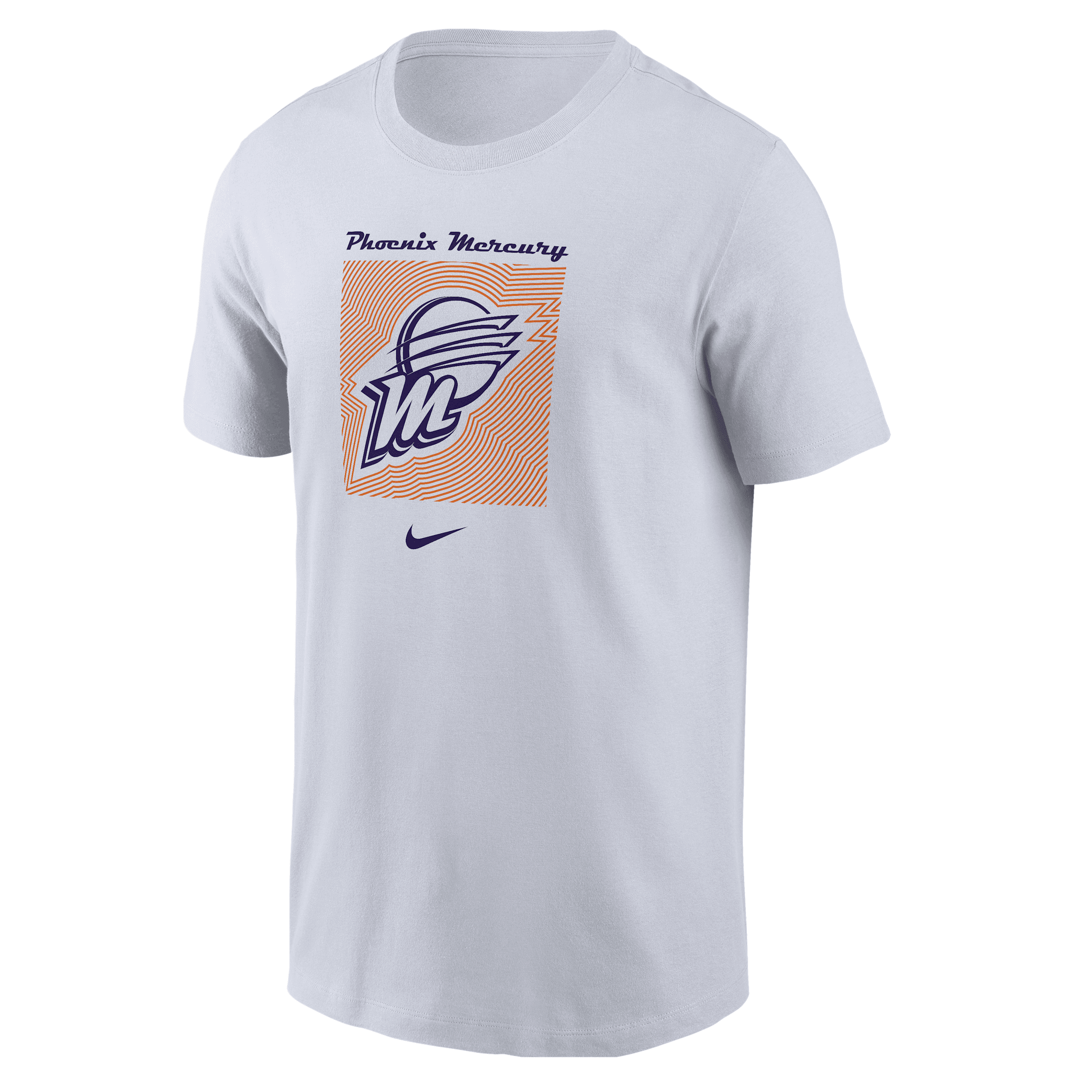 Phoenix Mercury Nike Men's WNBA T-Shirt in White | M11332WPHX-WHT