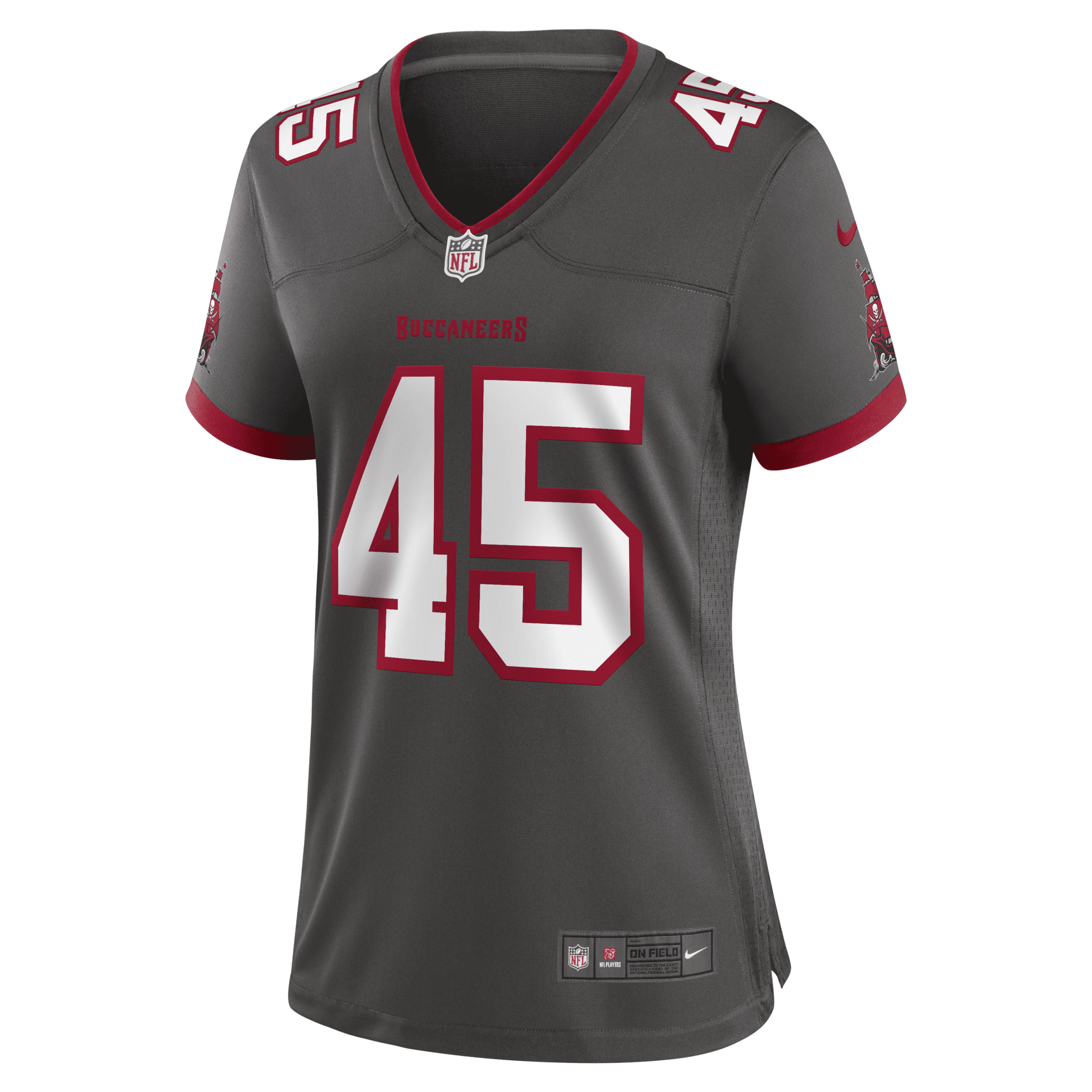Shop Nike Women's Nfl Tampa Bay Buccaneers (devin White) Game Football Jersey In Grey