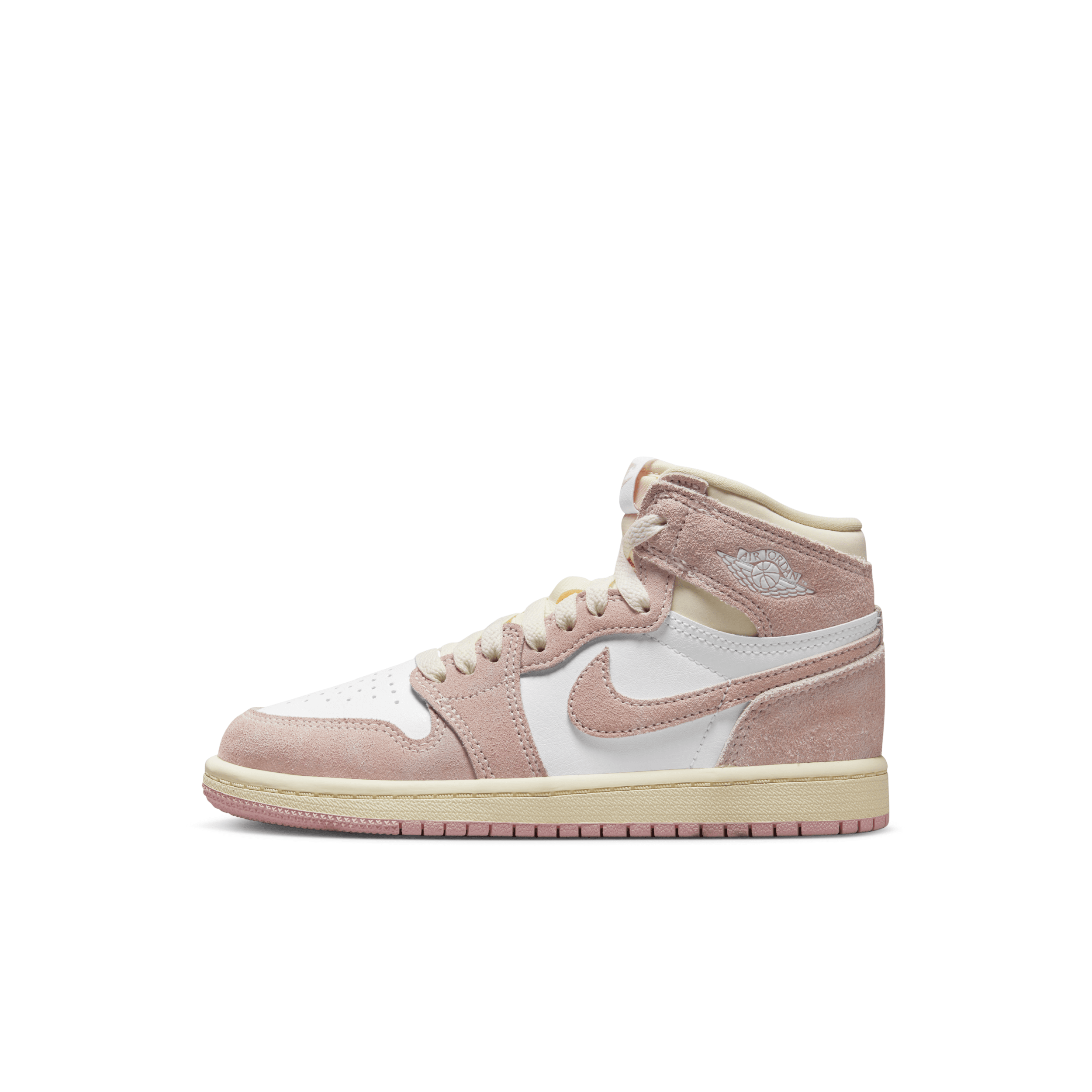 Jordan 1 Retro High Og Little Kids' Shoes In Pink
