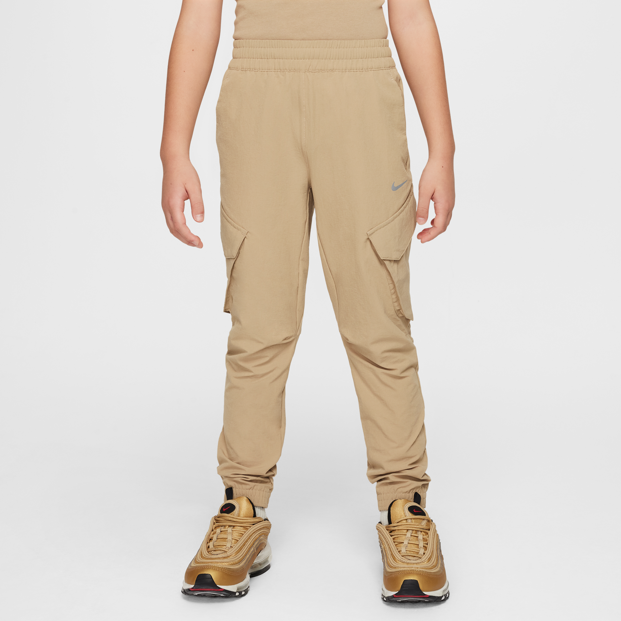 Nike Sportswear City Utility Big Kids' Cargo Pants in Brown | FZ4904-297