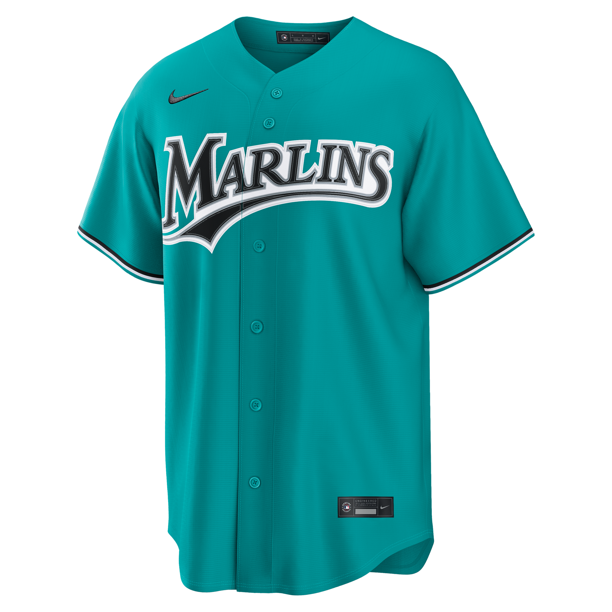 Sandy Alcantara Miami Marlins Nike Men's MLB Replica Jersey in Green | RP260IREMQ9-NVR