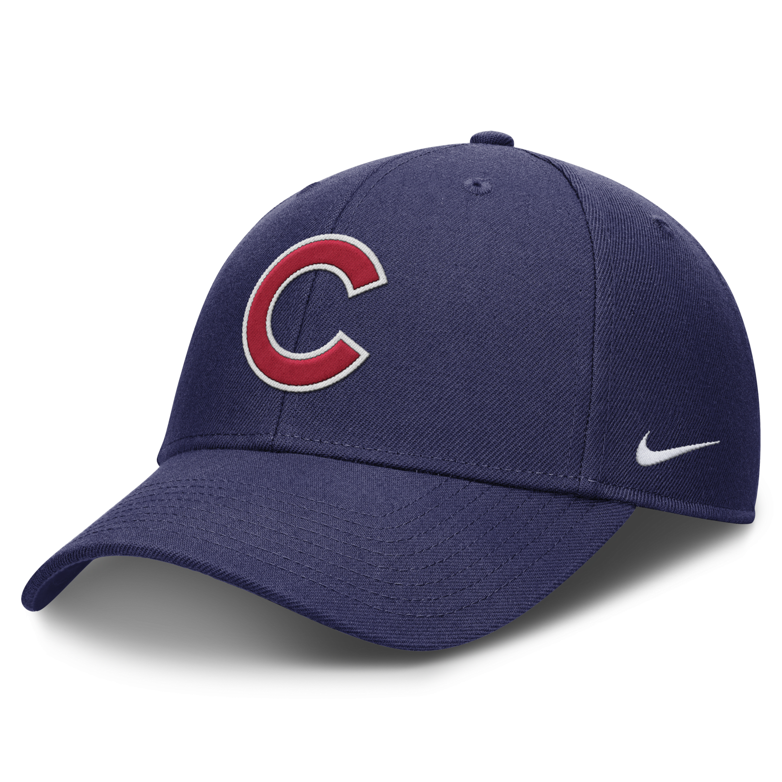Nike Chicago Cubs Evergreen Club  Men's Dri-fit Mlb Adjustable Hat In Blue