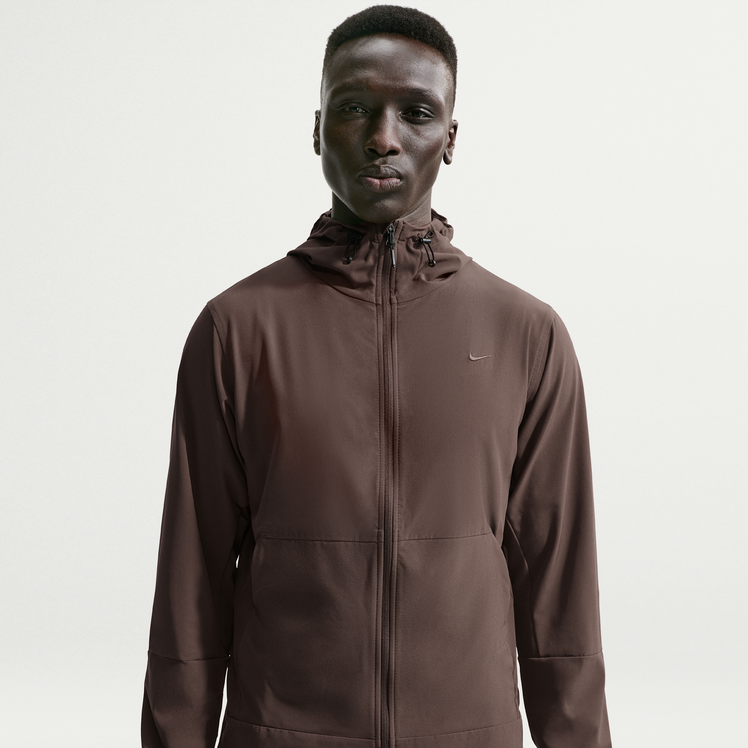 Nike Men's Unlimited Repel Hooded Versatile Jacket in Brown | FB7551-237