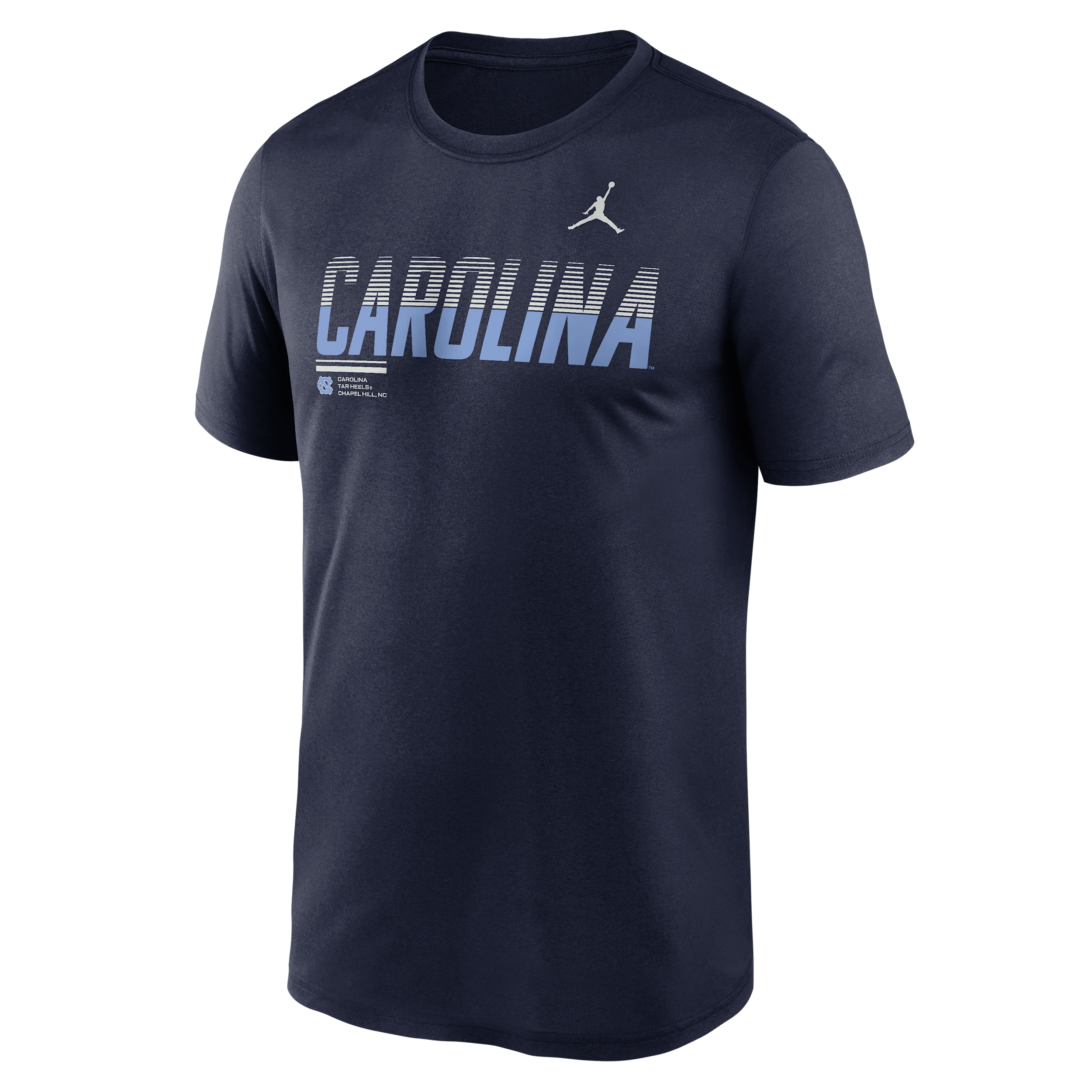 Men's North Carolina Sideline Legend Jordan Brand Dri-FIT College T-Shirt in Blue | 0JTI41SNCN-7SB