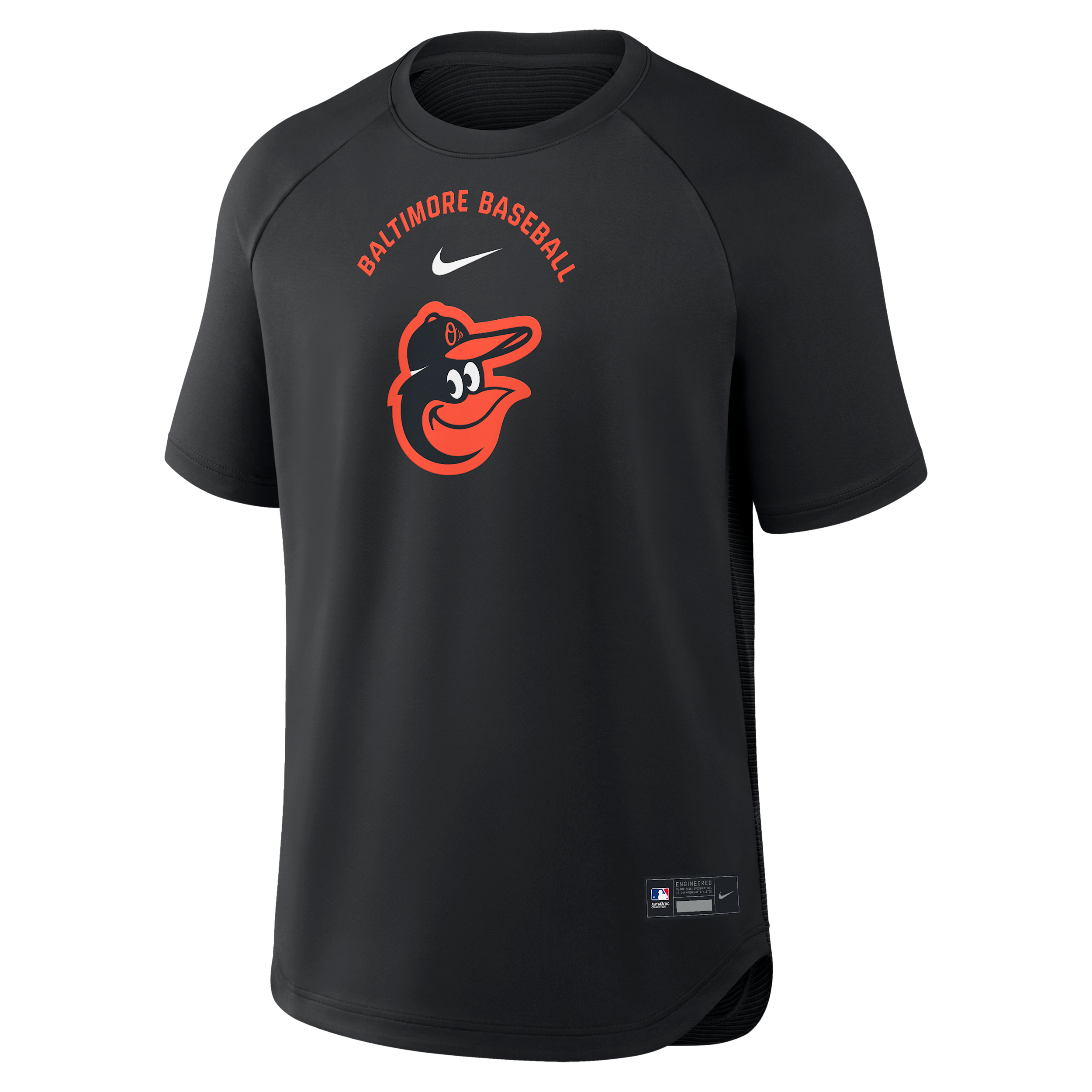 Baltimore Orioles Authentic Collection Batting Practice Pregame Nike Men's Dri-FIT MLB Top in Black | 04HG912ZOLE-7DX