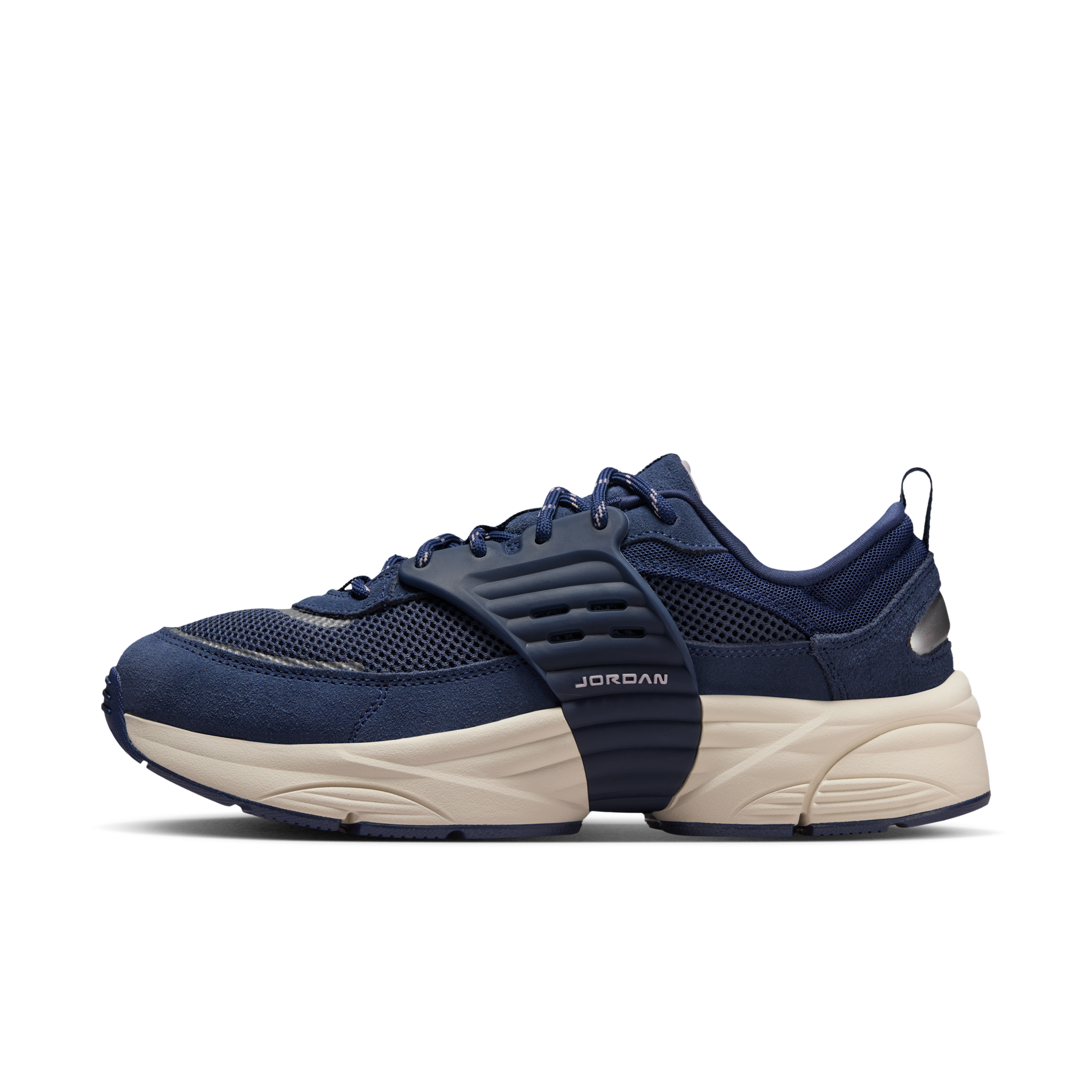 Jordan Trunner O/S Shoes, Men's, M11.5/W13, Midnight Navy/Pink Foam/Thunder Blue/Lt Orewood Brn