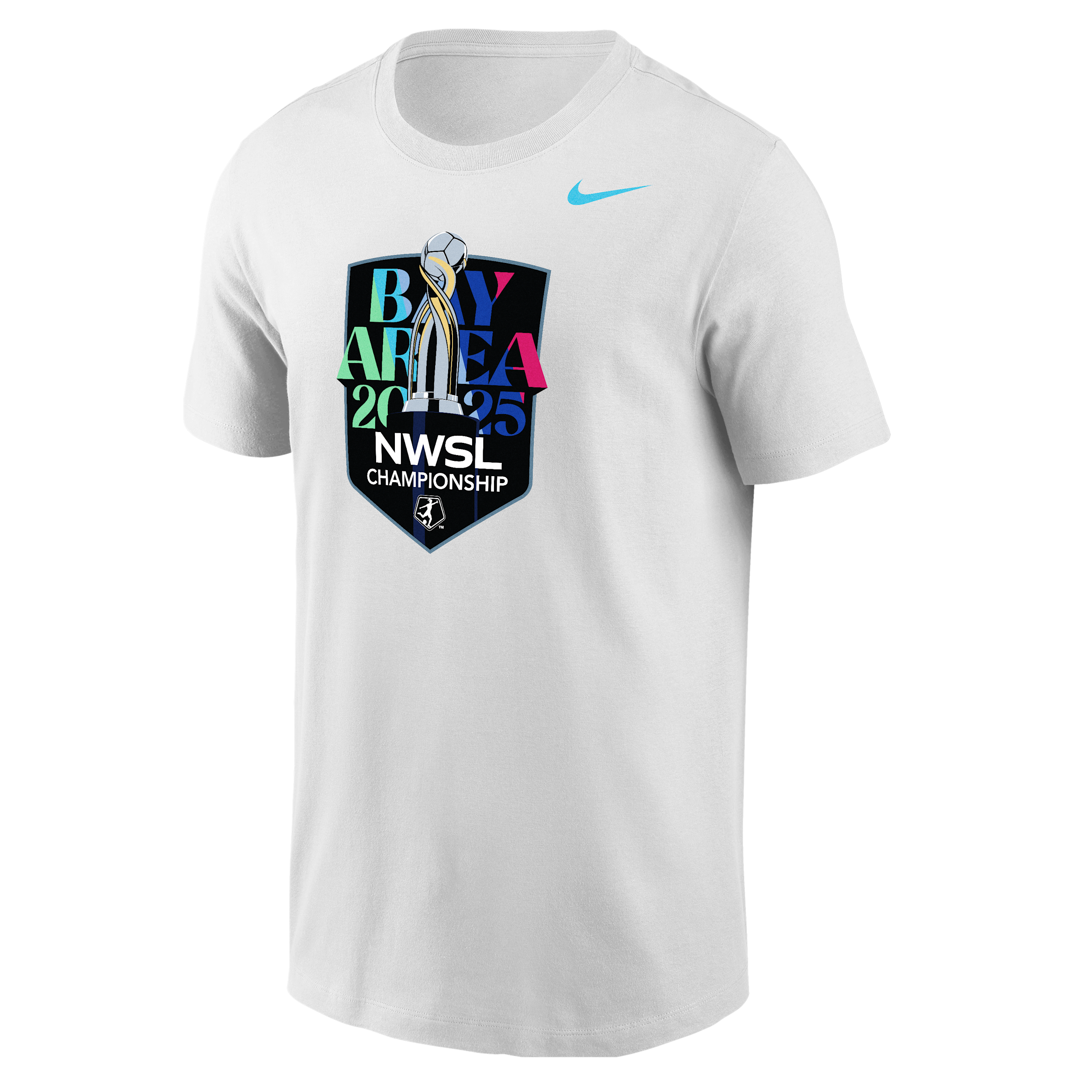 Nike Nwsl Championship  Unisex Short-sleeve T-shirt In White