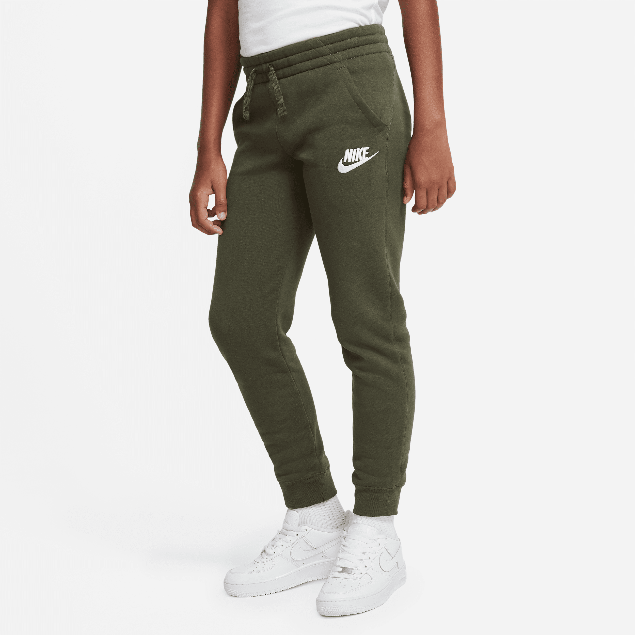 Nike Sportswear Club Fleece Big Kids' Pants In Green