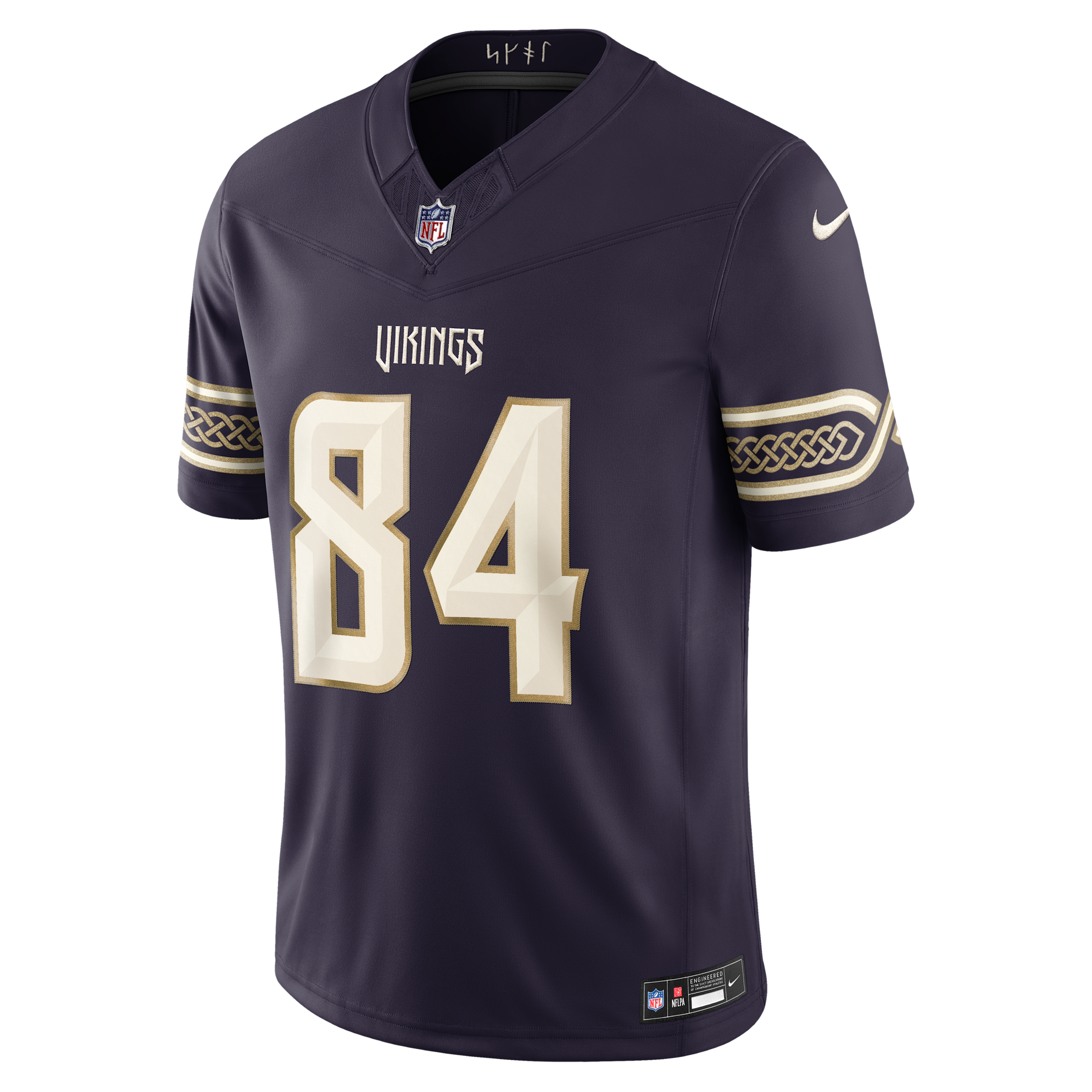 Nike Men's Randy Moss Purple Minnesota Vikings 2026 Rivalries Collection Vapor F.u.s.e Stitched Limited Jersey - Purple