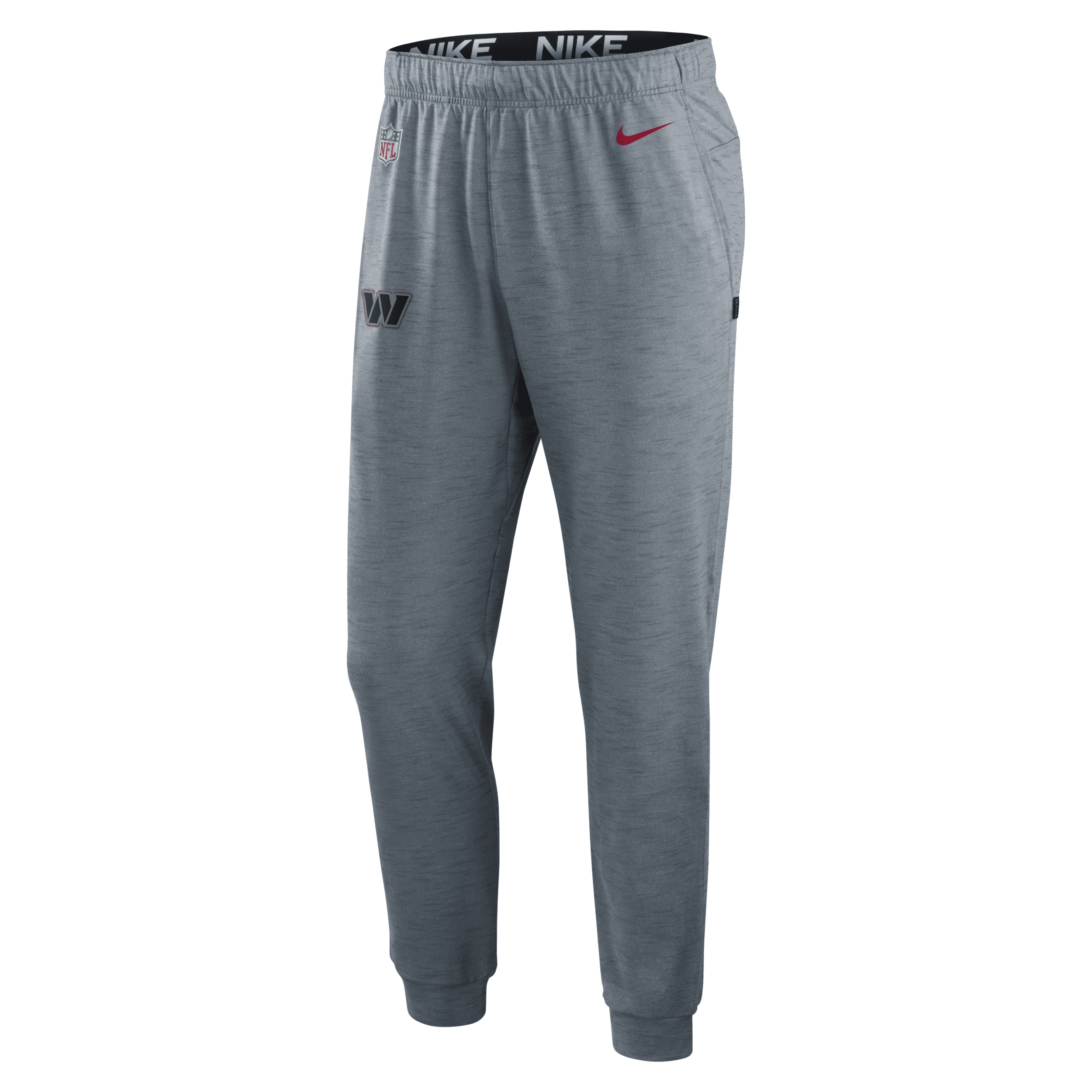 Nike Heather Gray Washington Commanders Sideline Pop Player Performance Lounge Pants In Grey