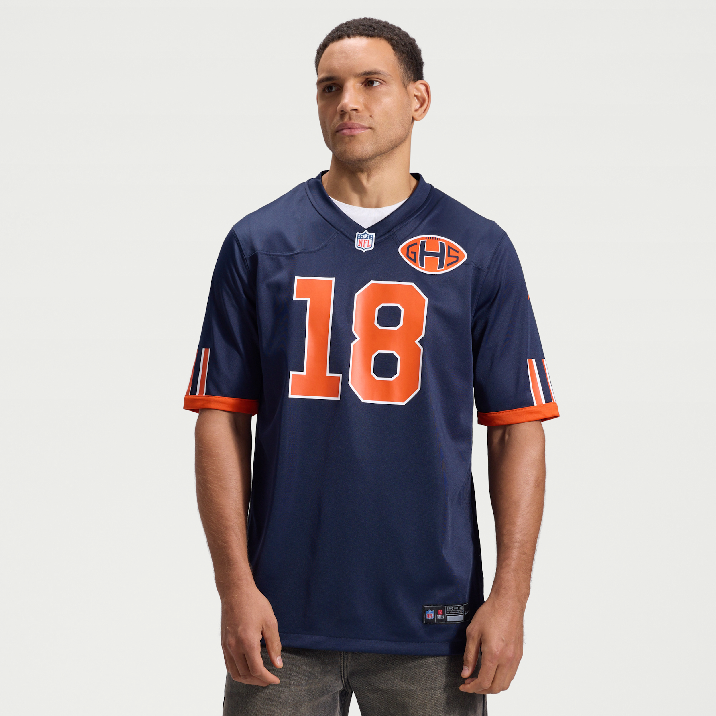 Caleb Williams Chicago Bears Rivalries Collection Nike Men's NFL Game Jersey in Blue | 67NM0JFJ7QF-3A8