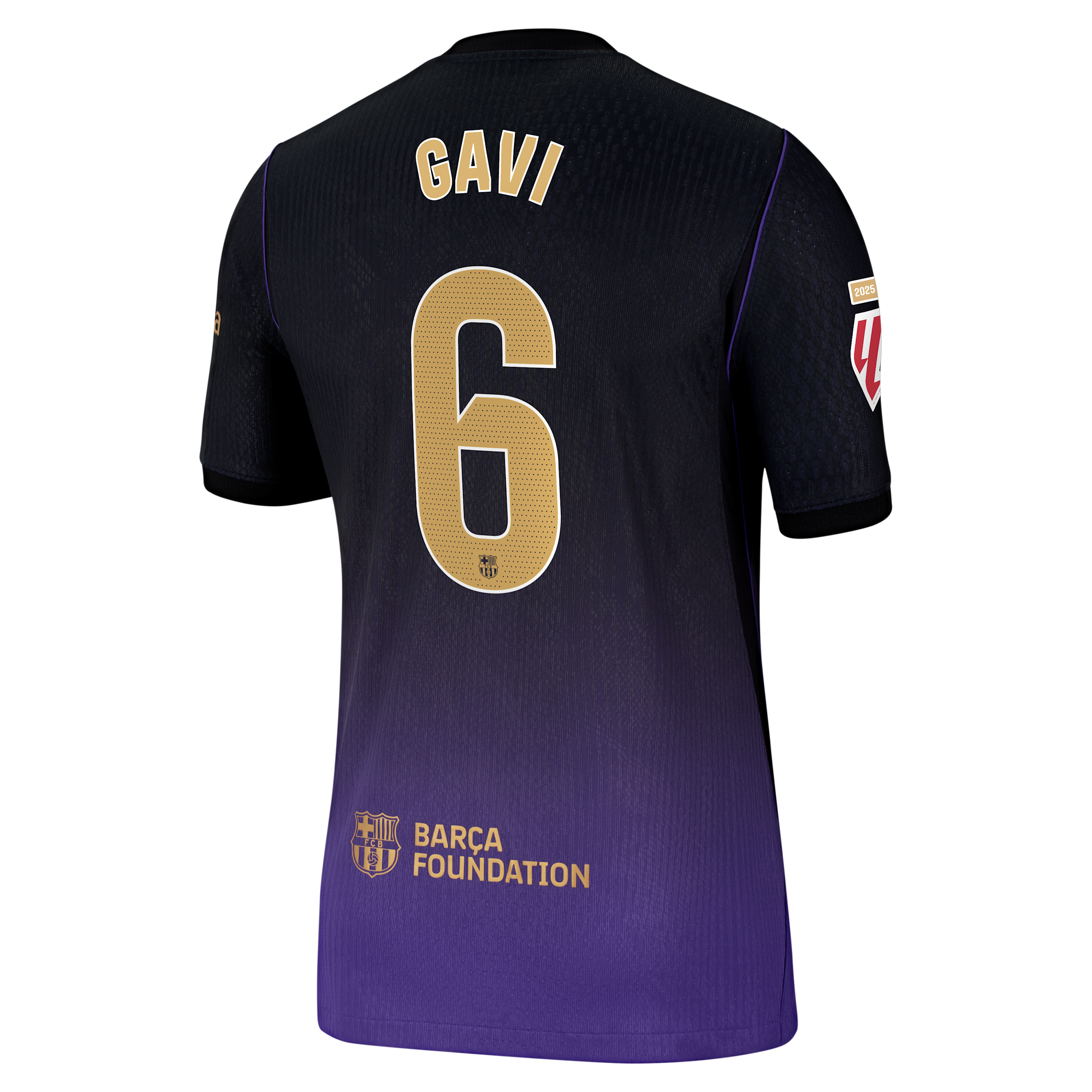 Gavi Barcelona 2026/27 Match Away Kobe Nike Men's Aero-FIT Soccer Jersey in Purple | NN204432683-FCB