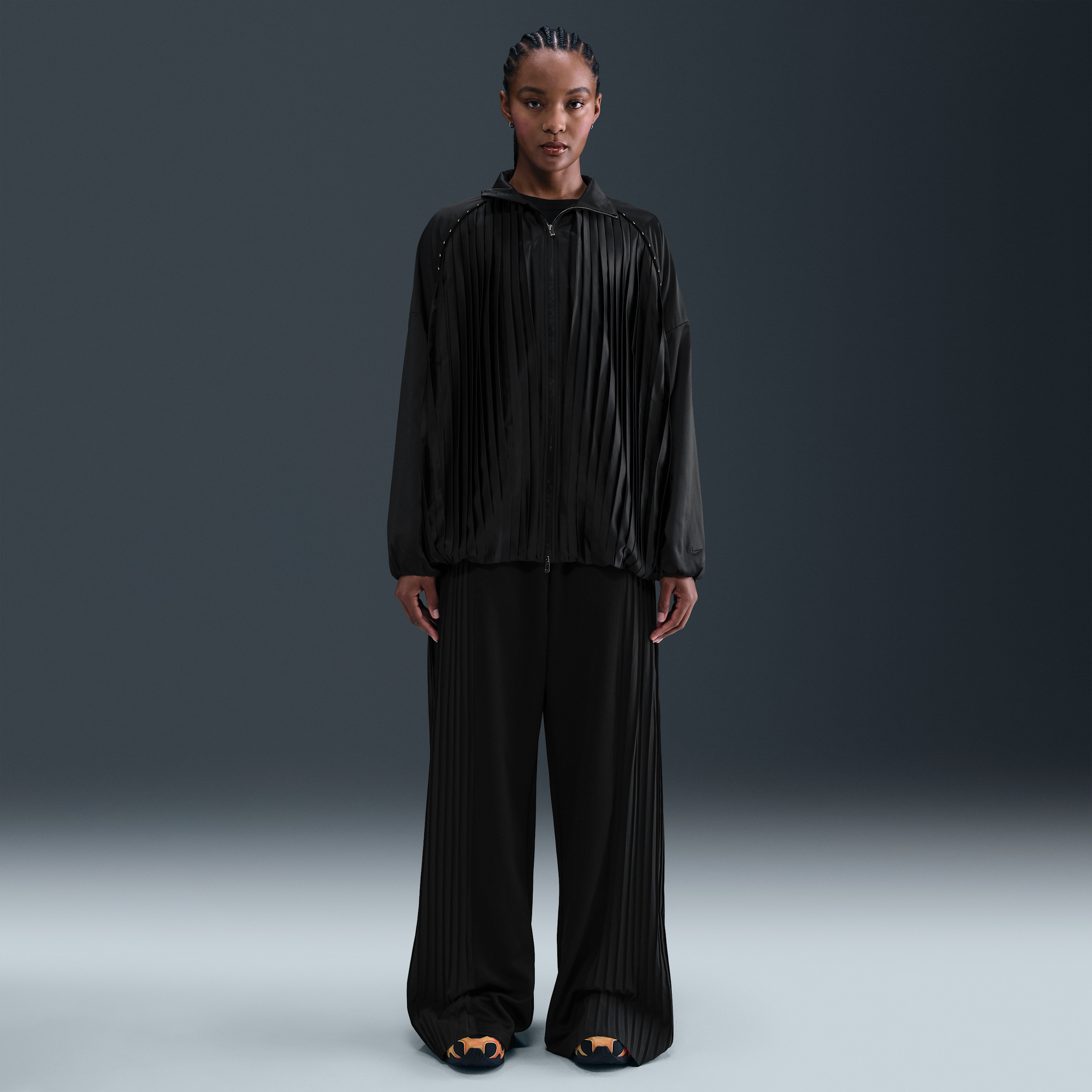 Nike Women's  Sportswear Pleated Pants In Black