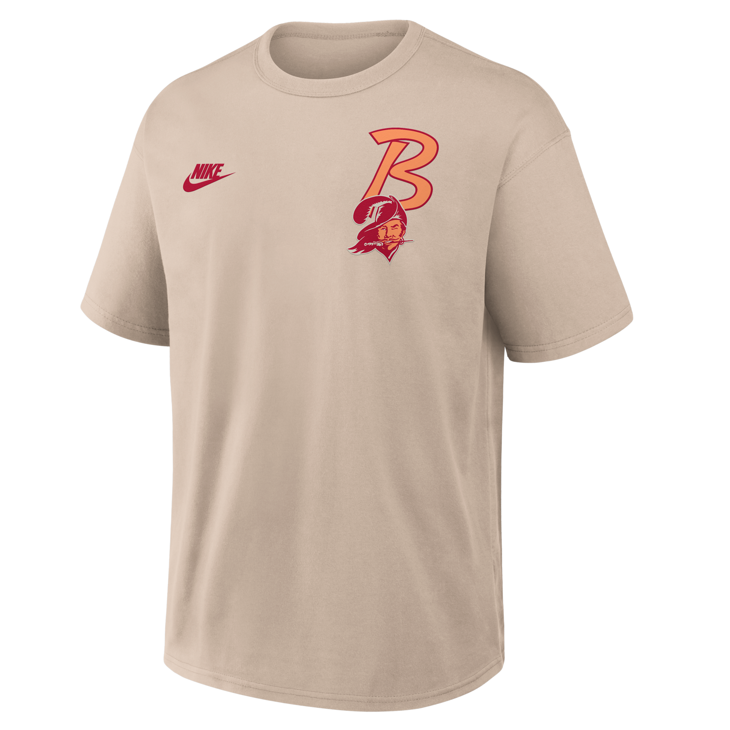 Tampa Bay Buccaneers Rewind Max90 Nike Men's NFL T-Shirt in Brown | 04T605Y9YV-BUN