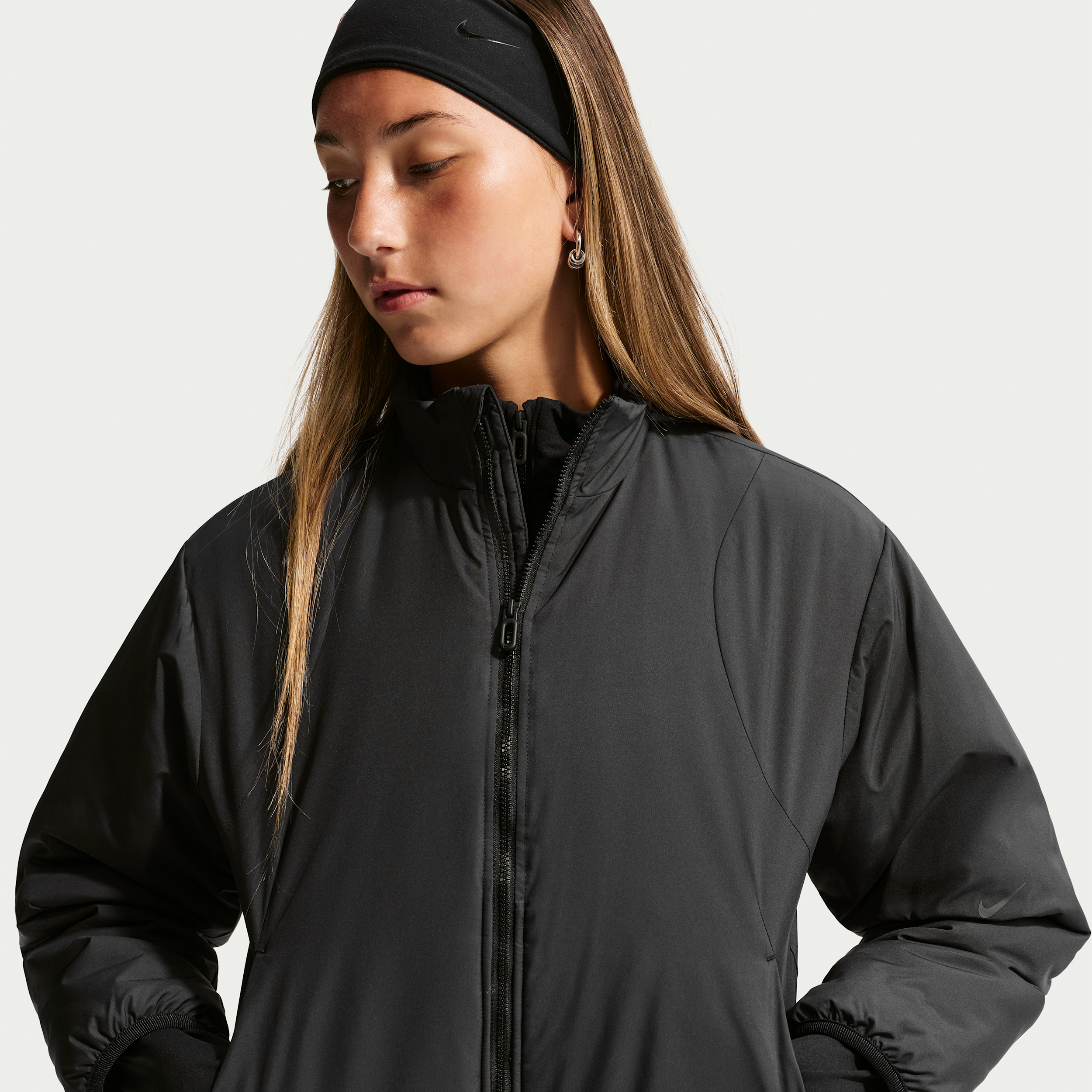 Nike Women's Mavn Girls' Storm-FIT Insulated Jacket in Black | IQ0048-010