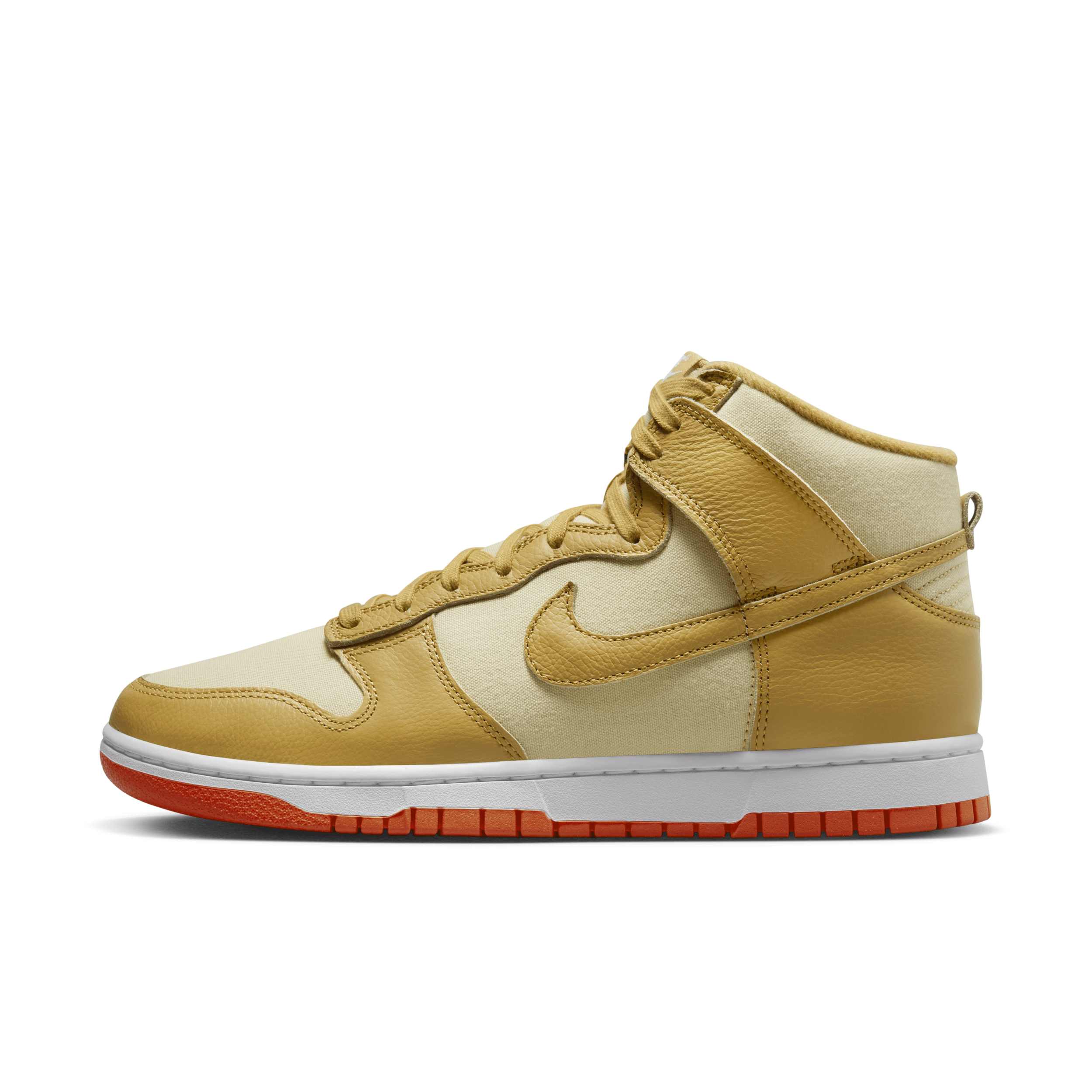 Nike Men's Dunk High Retro Premium Shoes In Brown