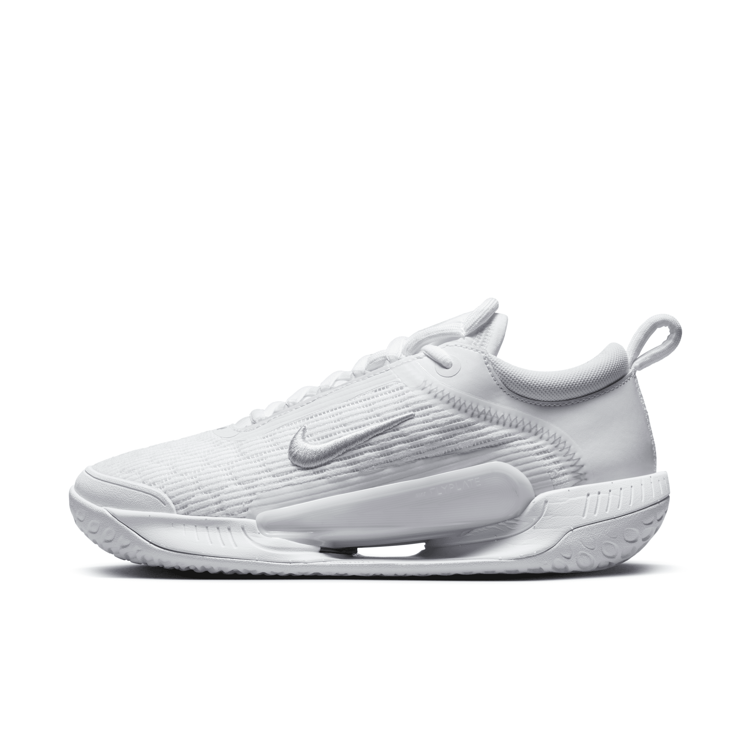 Nike Women's Court Air Zoom Nxt Hard Court Tennis Shoes In White | ModeSens