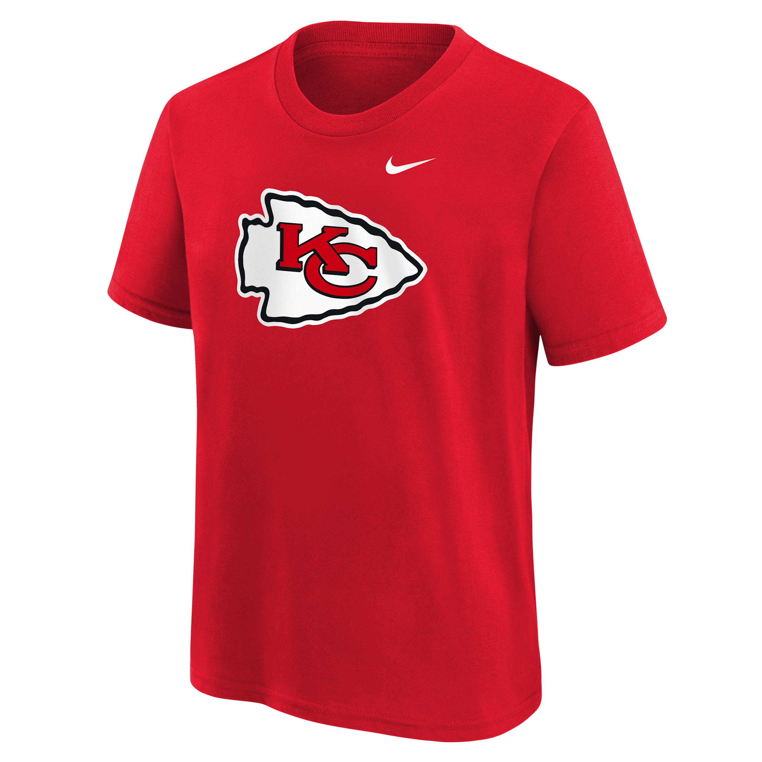 Nike Boys' and Girls' Kansas City Chiefs Screen Print Graphics T-Shirt - Red