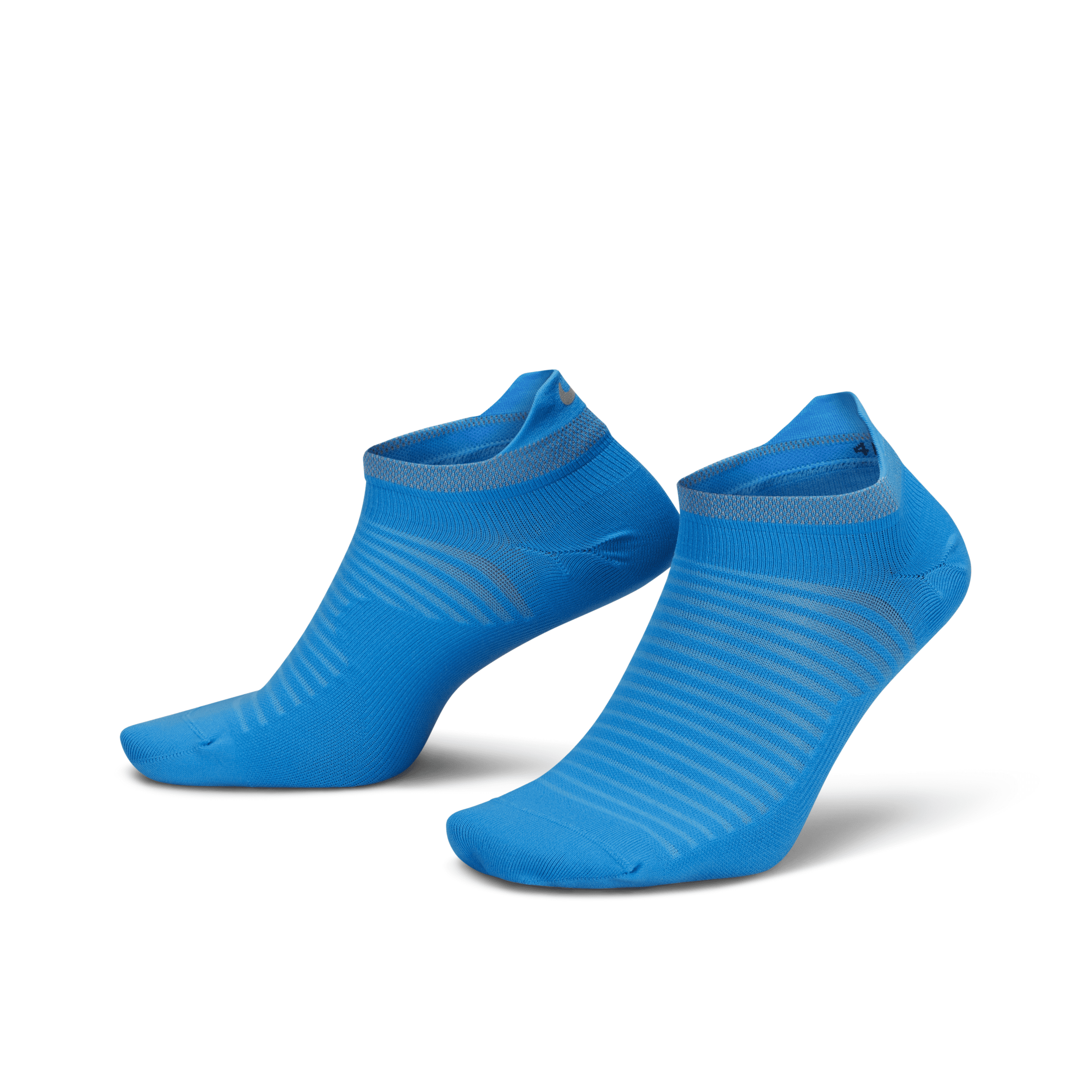 Nike Unisex Spark Lightweight No-show Running Socks In Blue
