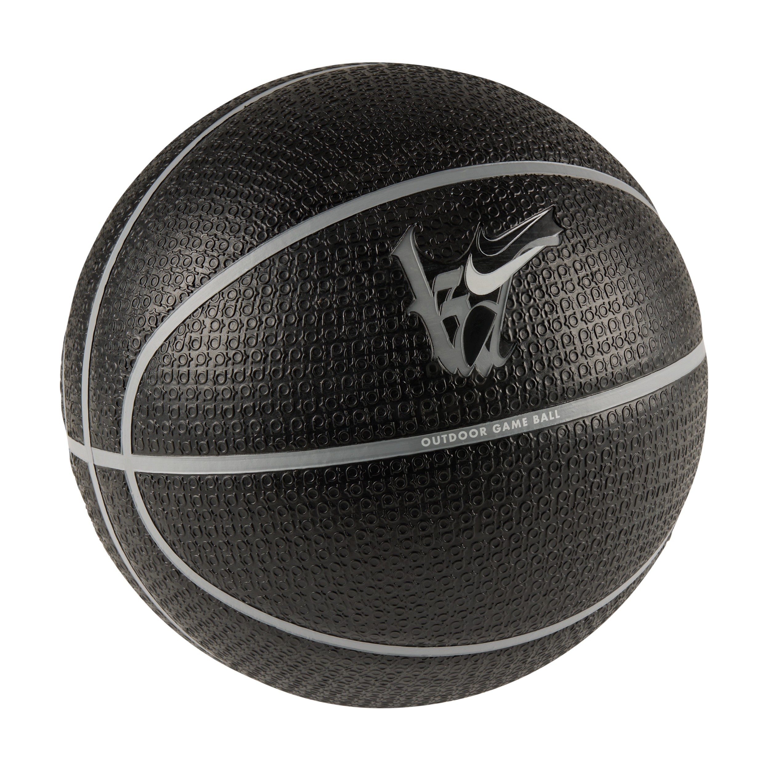 Kevin Durant Playground Nike Basketball (8 Panel) in Black | N1004410-044