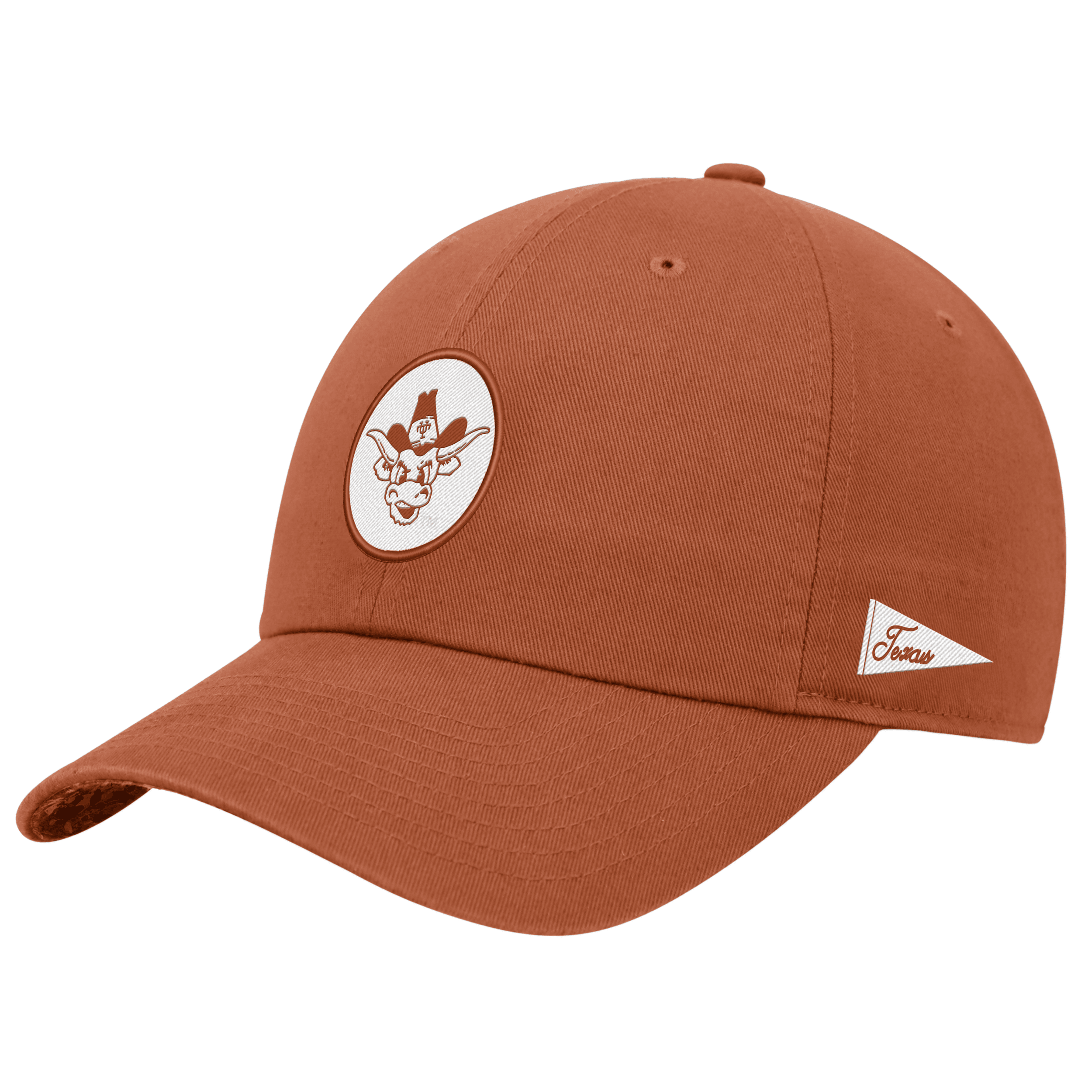 Shop Nike Texas Logo  Unisex College Adjustable Cap In Orange